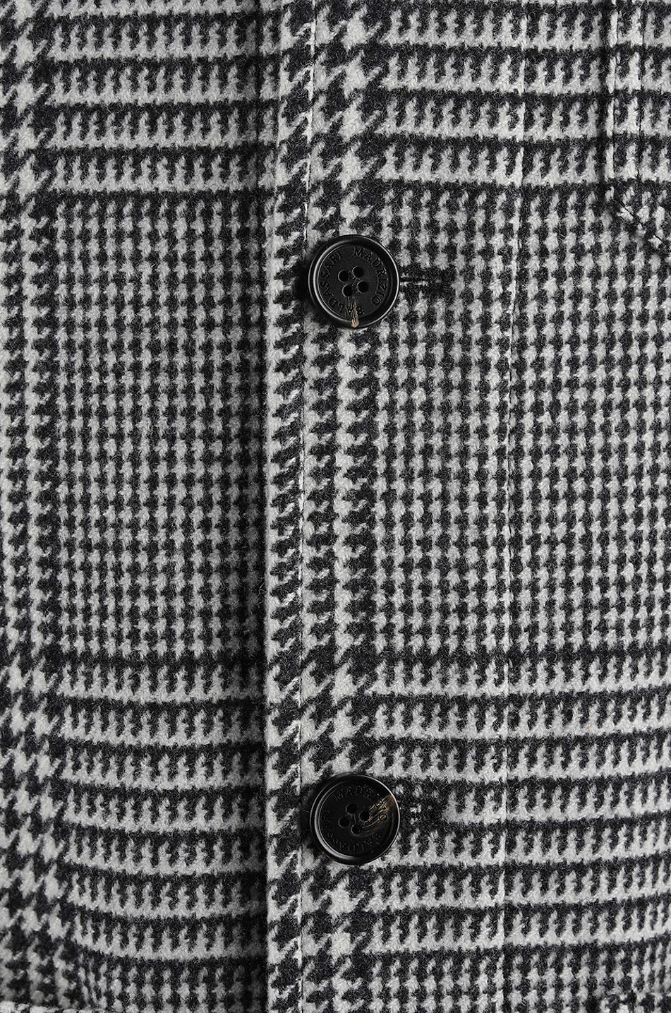 Virgin wool and cashmere shirt jacket