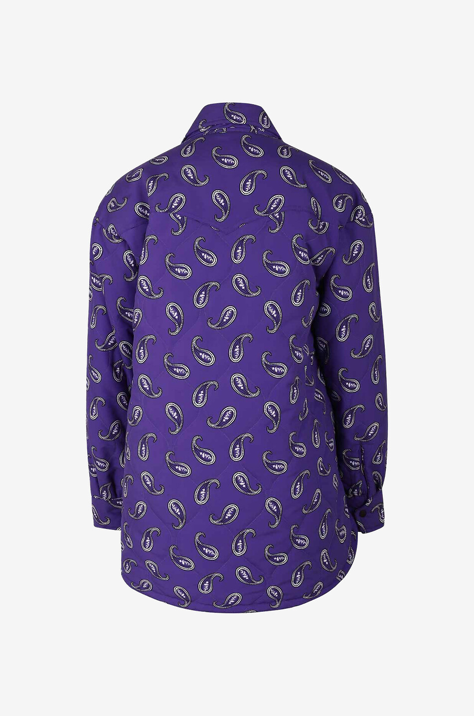 MC2 SAINT BARTH Hemdjacke Kimmy Love Paisley Damen MITTELVIOLETT 2