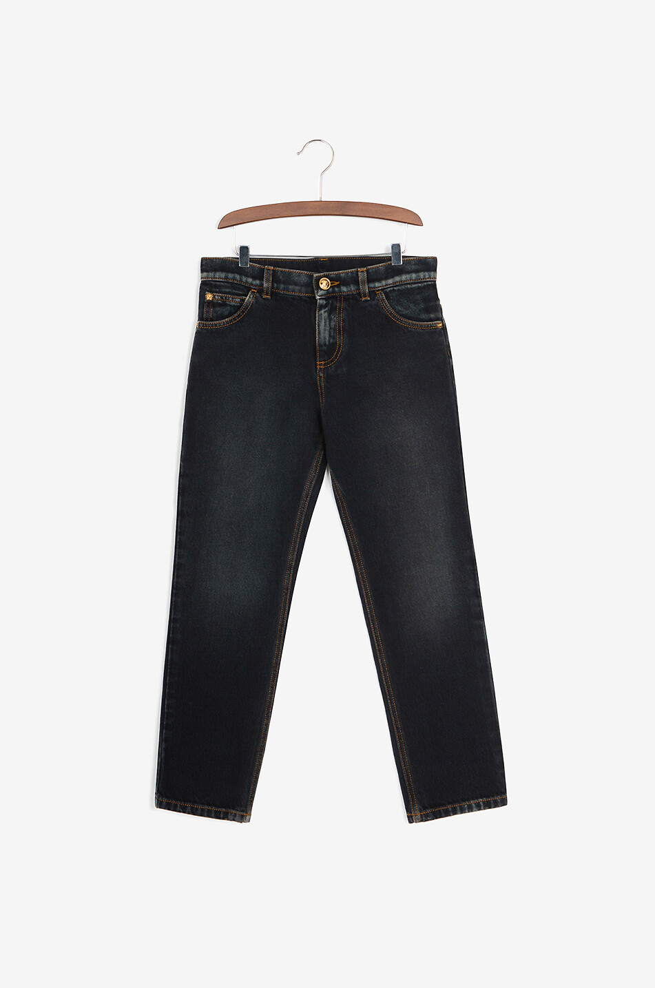 VERSACE Kinder-Jeans Versace Logo Junge BLAU 1