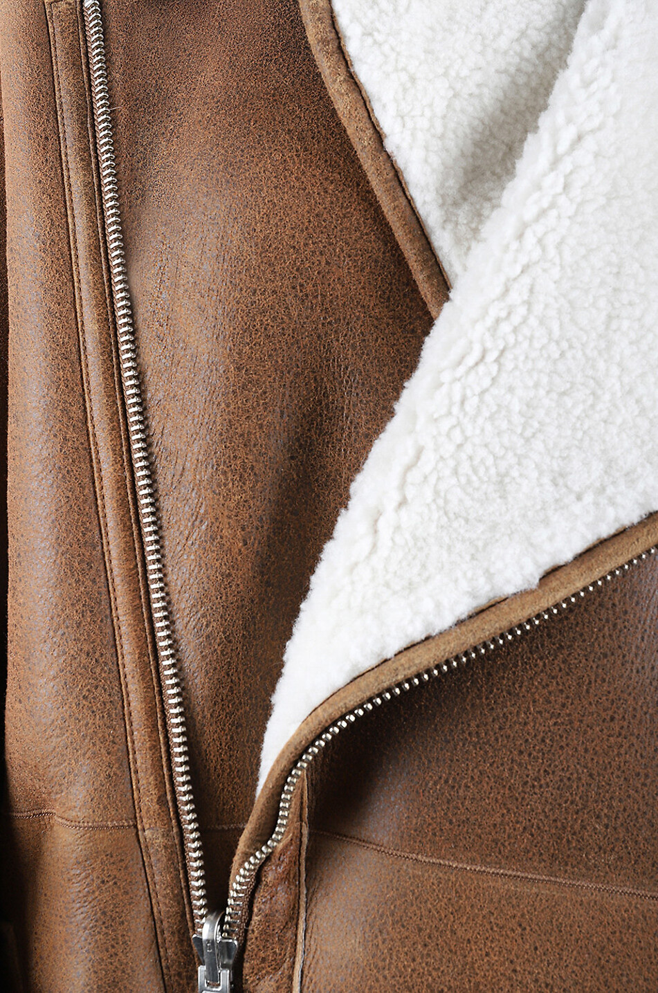 REMAIN BIRGER CHRISTENSEN Sheepskin coat Women LIGHT BROWN 3