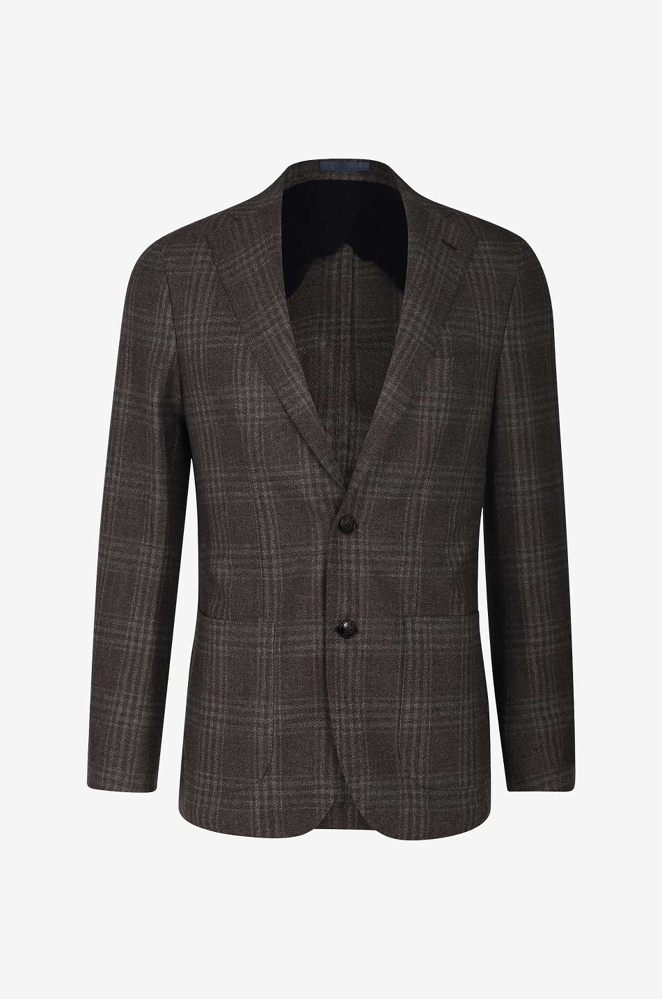 BARBA Blazer aus Schurwolle und Seide Jimmy Herren MITTELBRAUN 1