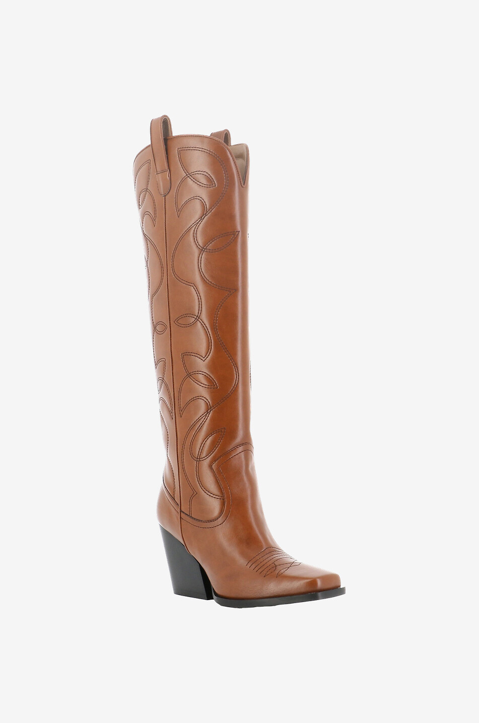 Bottes à talon en cuir synthétique Cowboy Cloudy