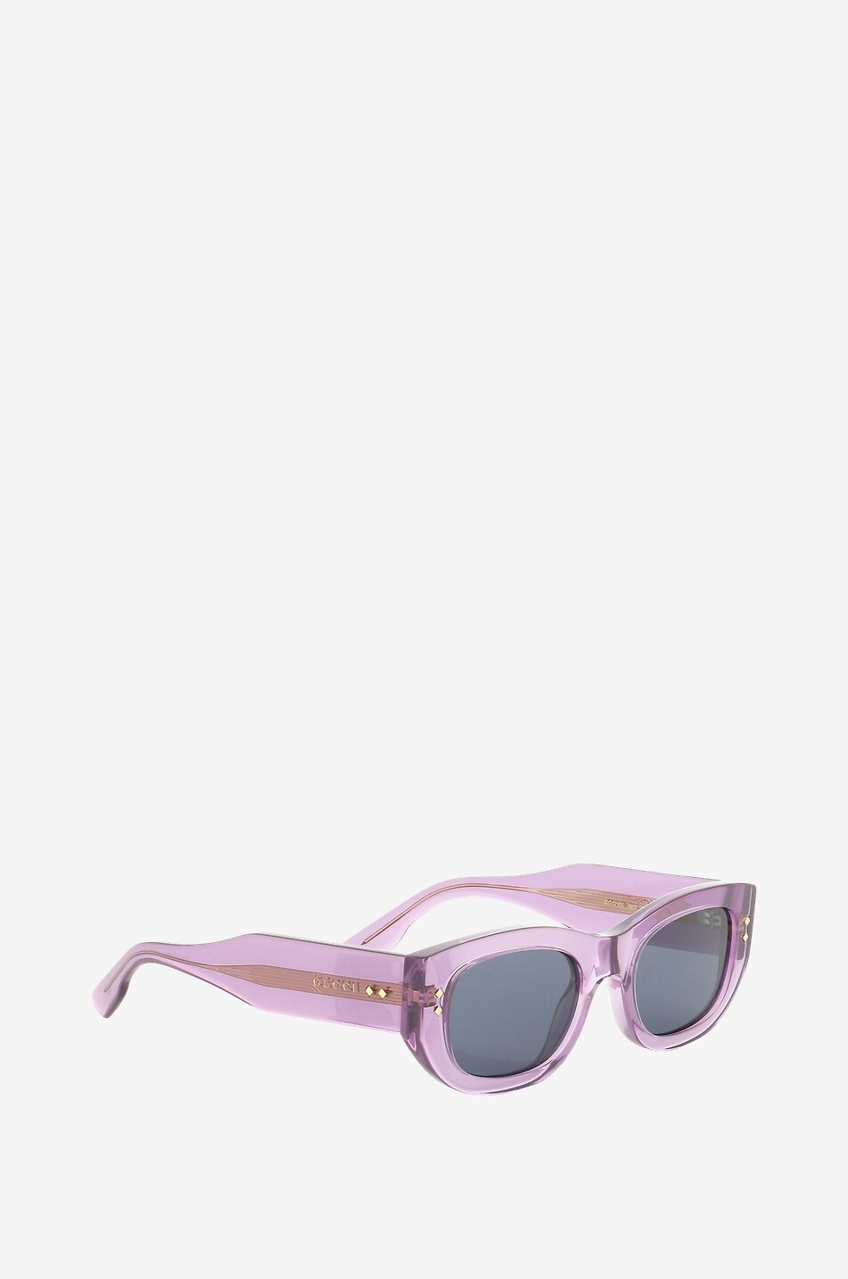 GUCCI Sonnenbrille mit dickem Rahmen Damen VIOLETT 2