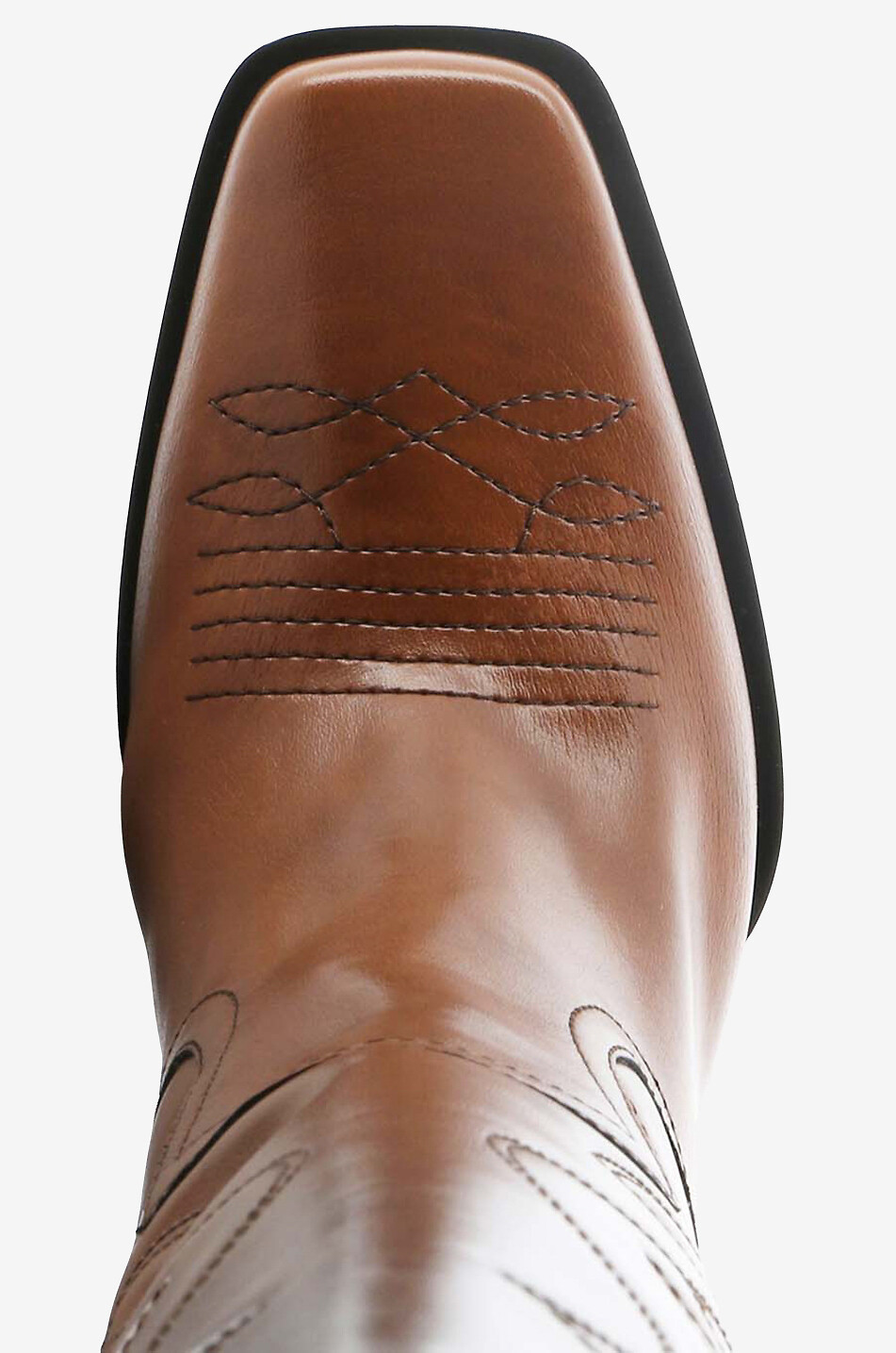 STELLA McCARTNEY Bottes à talon en cuir synthétique Cowboy Cloudy Femme MARRON FONCÉ 5