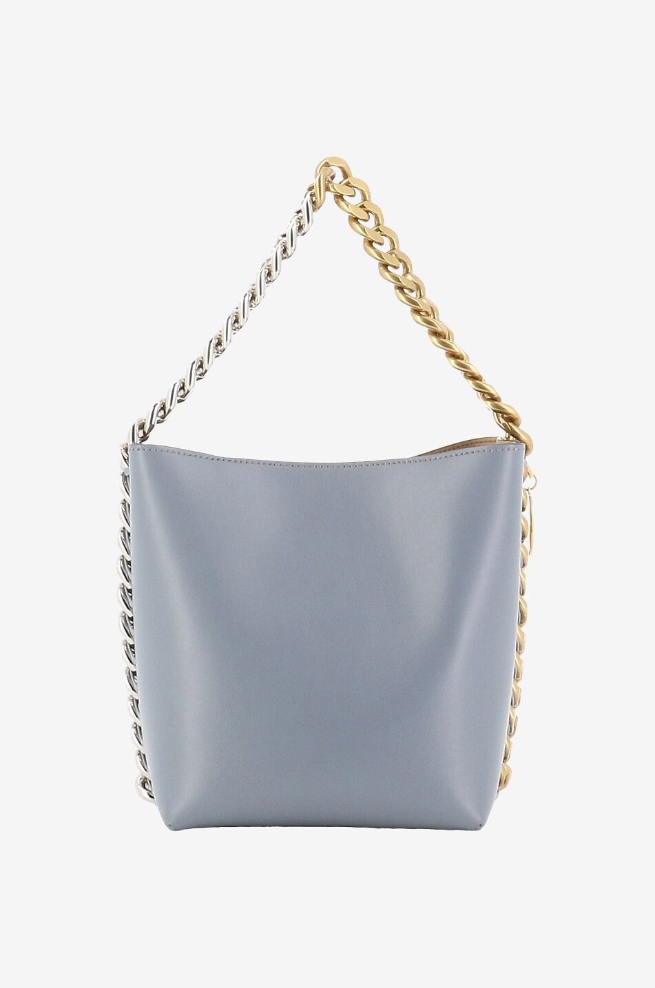 STELLA McCARTNEY Bucket-Tasche aus Kunstnappaleder Frayme Damen BLAU 3