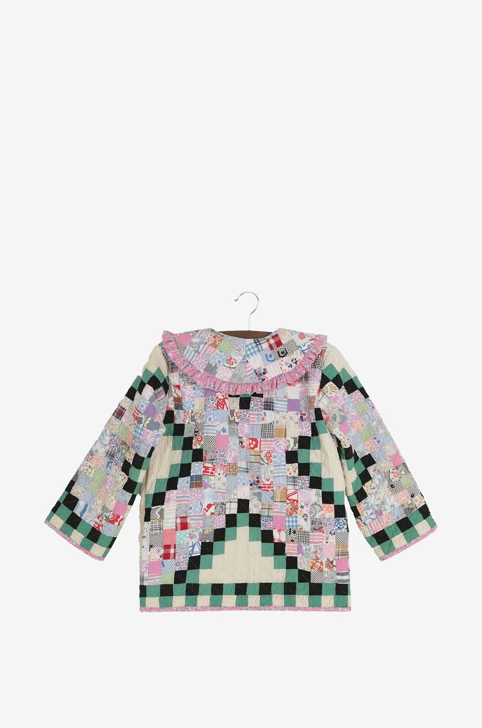 Leichte Mädchen-Patchwork-Jacke Lancaster Littles Style 1