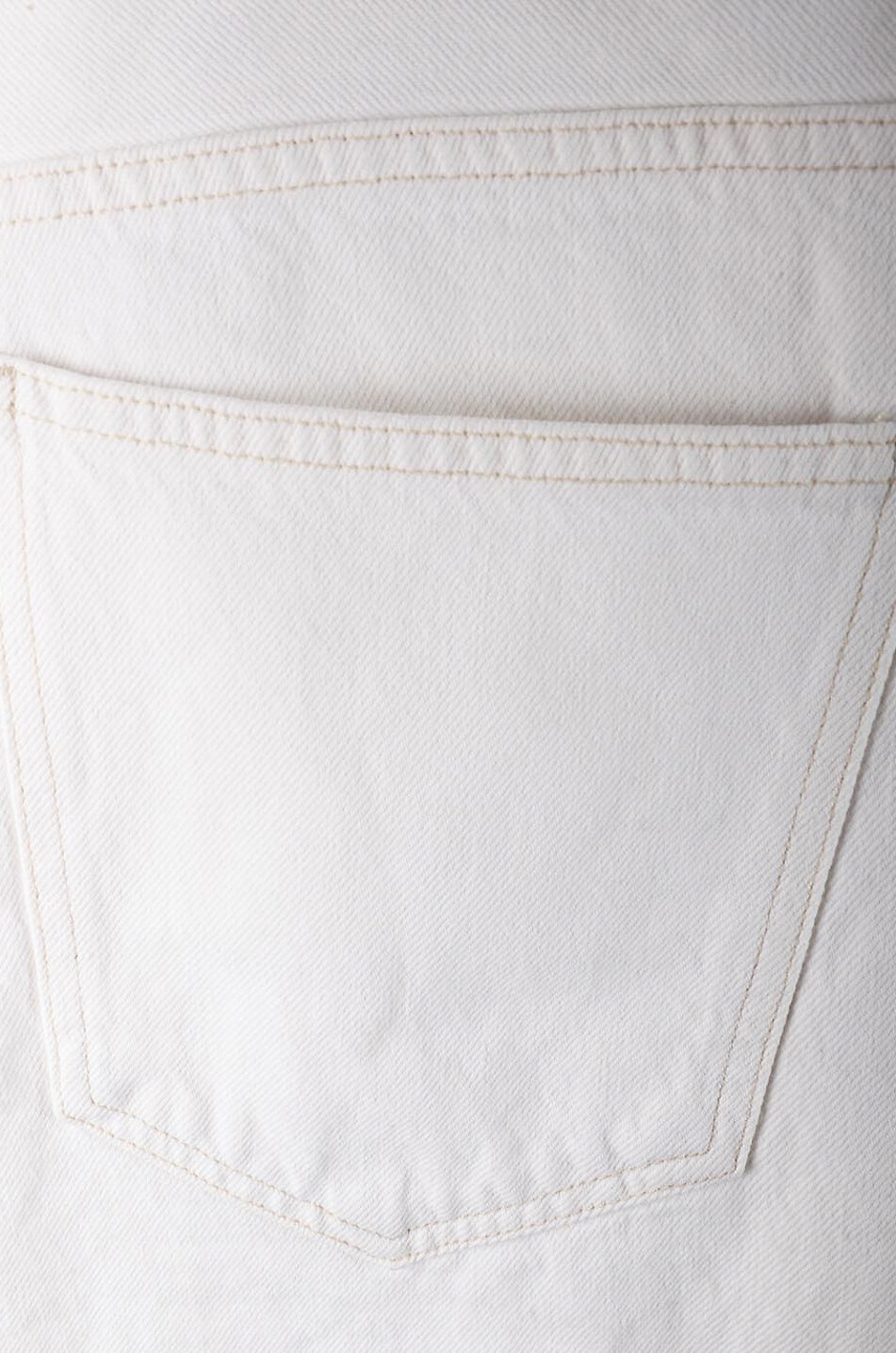 AGOLDE Jean décontracté en coton Criss Cross Femme BLANC 5