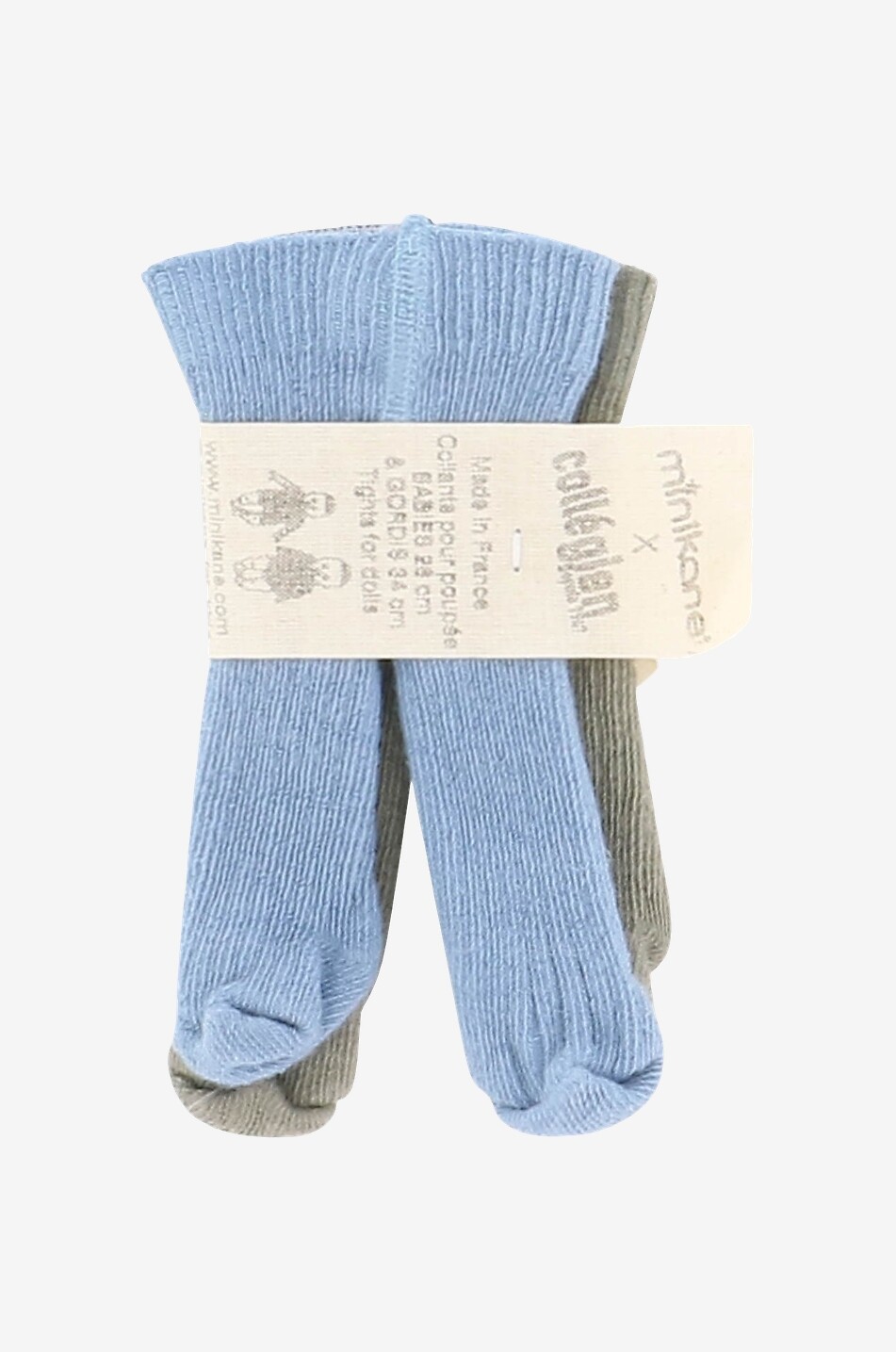 Set of 2 cotton tights for doll