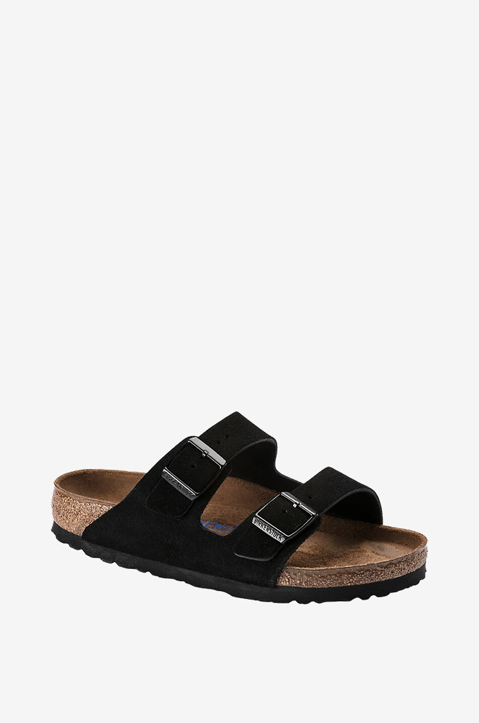 BIRKENSTOCK Arizona Core suede slides Men BLACK 1