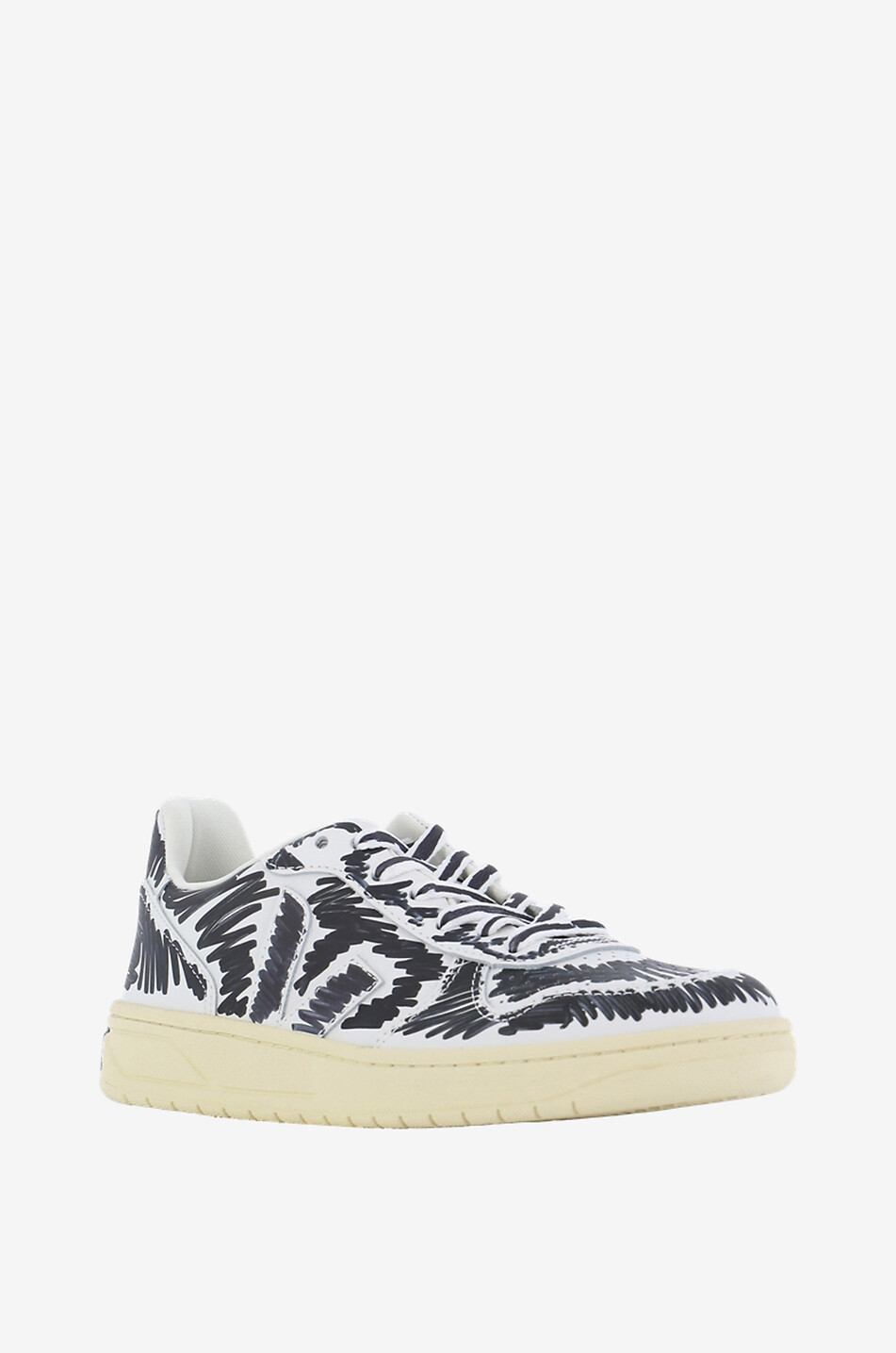 VEJA Niedrige Sneakers aus Leder V10 All Black Marni Damen SCHWARZ 1