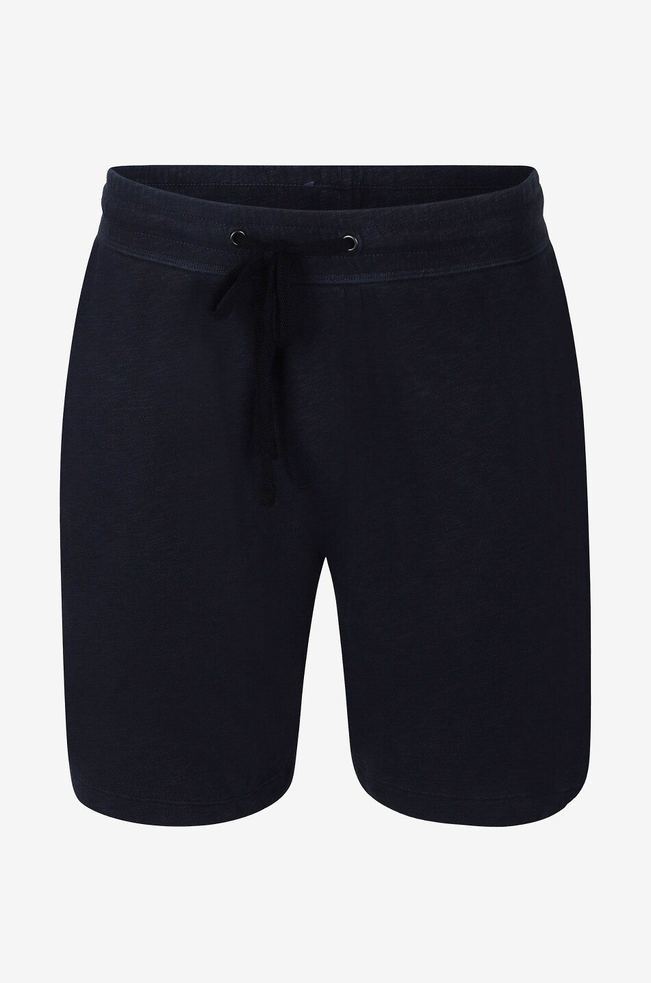 JAMES PERSE Bermuda en jersey flammé Homme BLEU FONCE 1