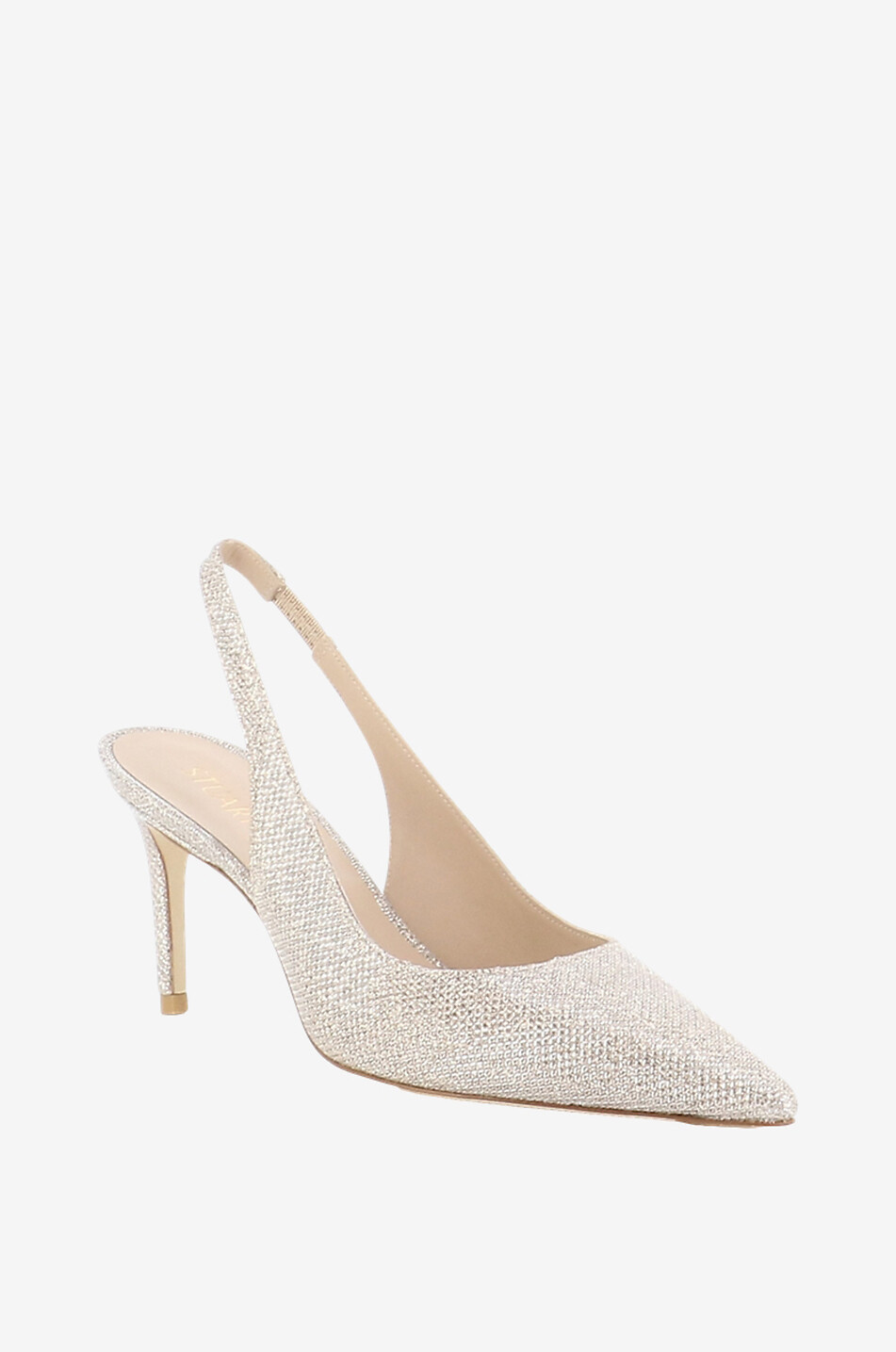 Escarpins à bride arrière en lurex Stuart 75