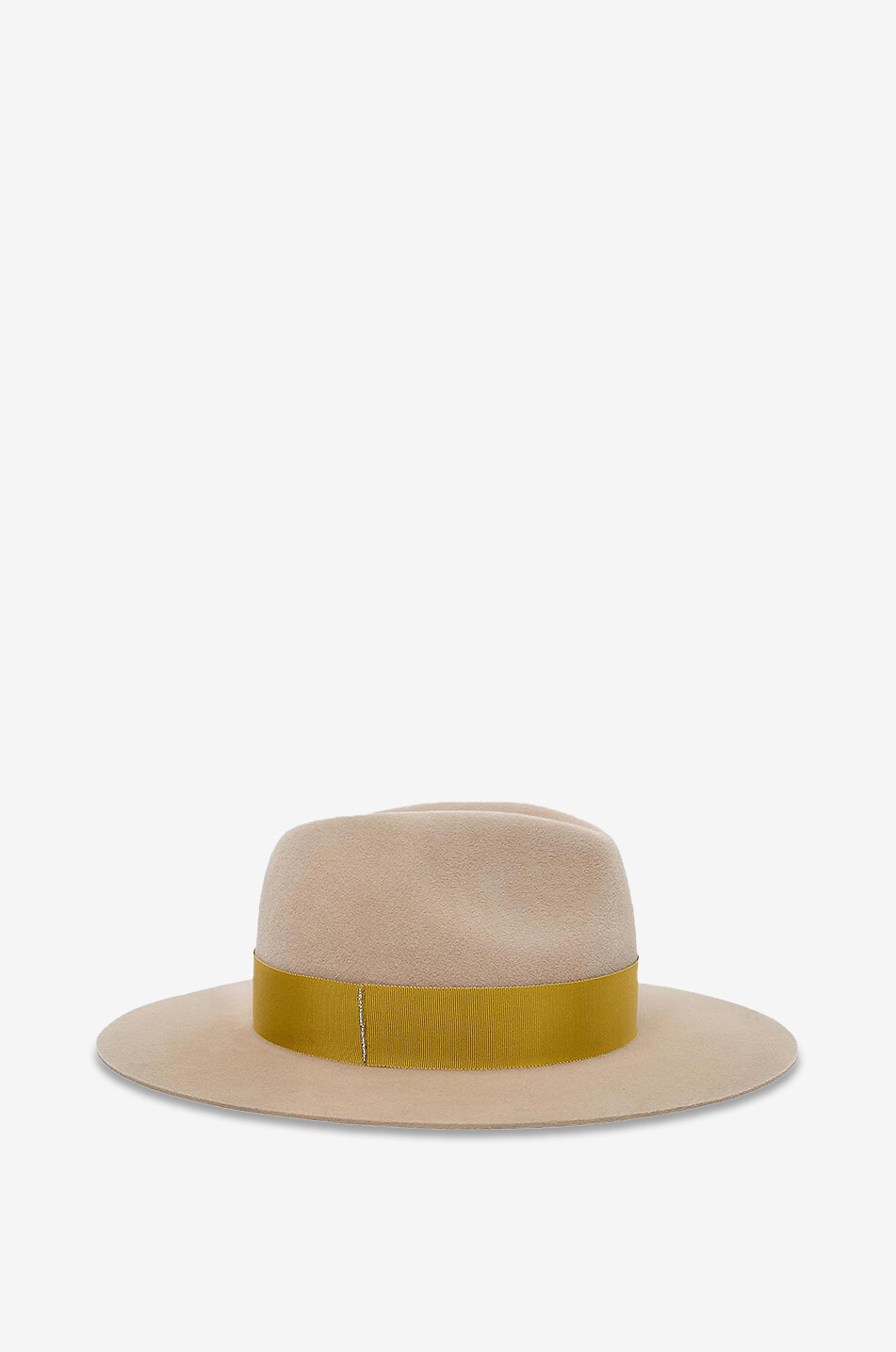 BY VANJA JOCIC Fedora aus Filz Colour Up Damen KAMELFARBEN 2