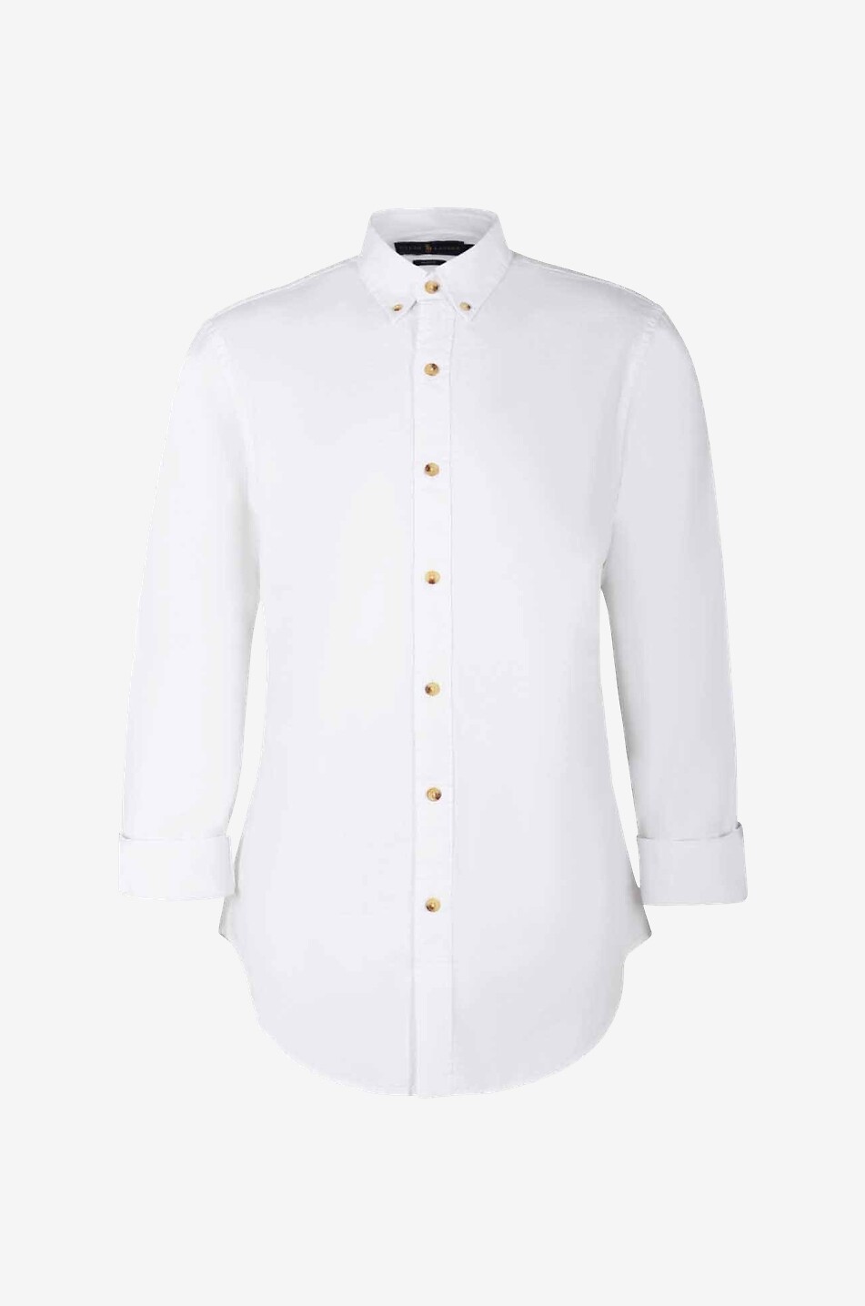 Chemise en dobby de coton Slim Fit Pony