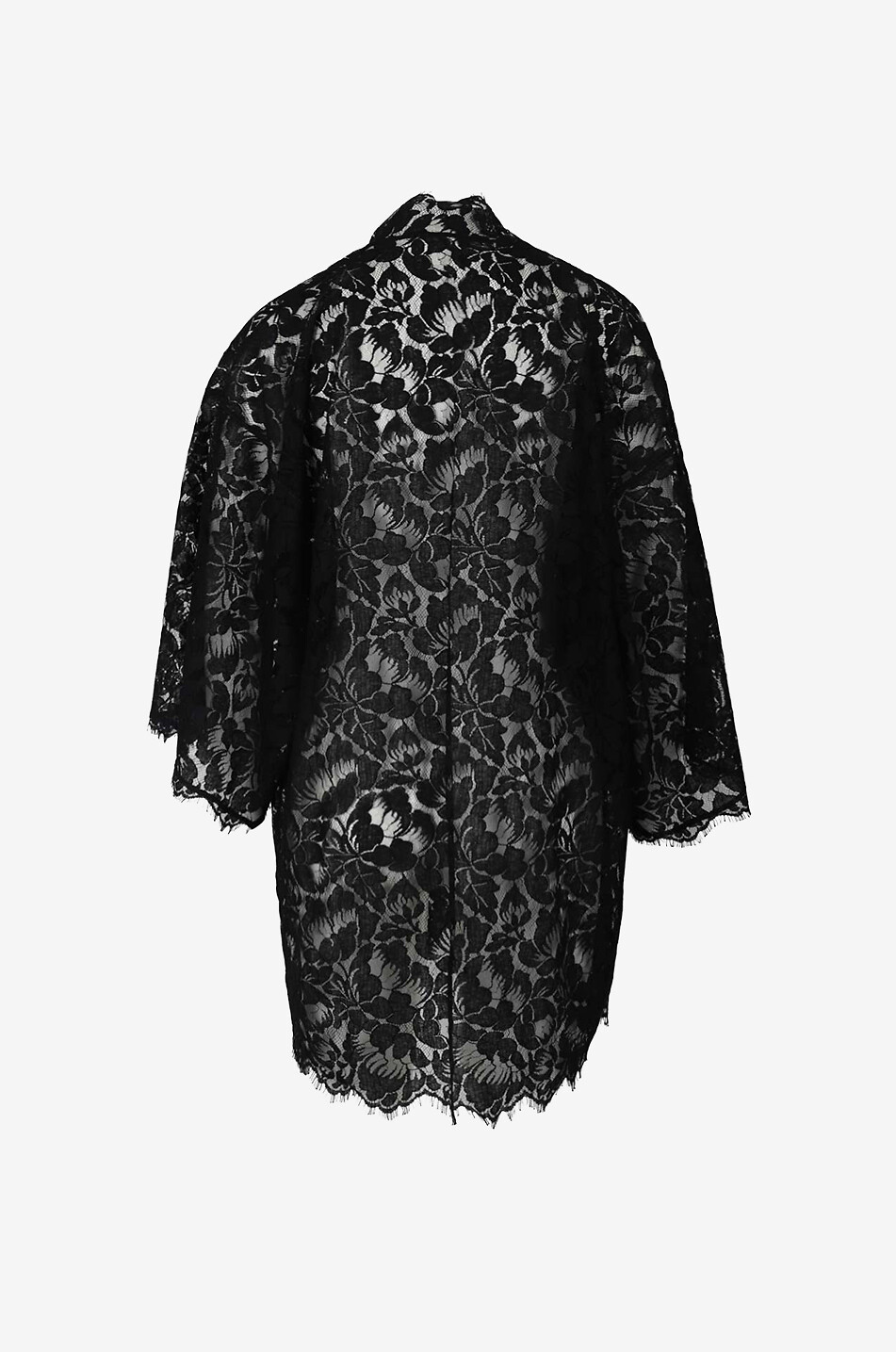 PALOMA CASILE Peignoir en dentelle Jane Femme NOIR 2