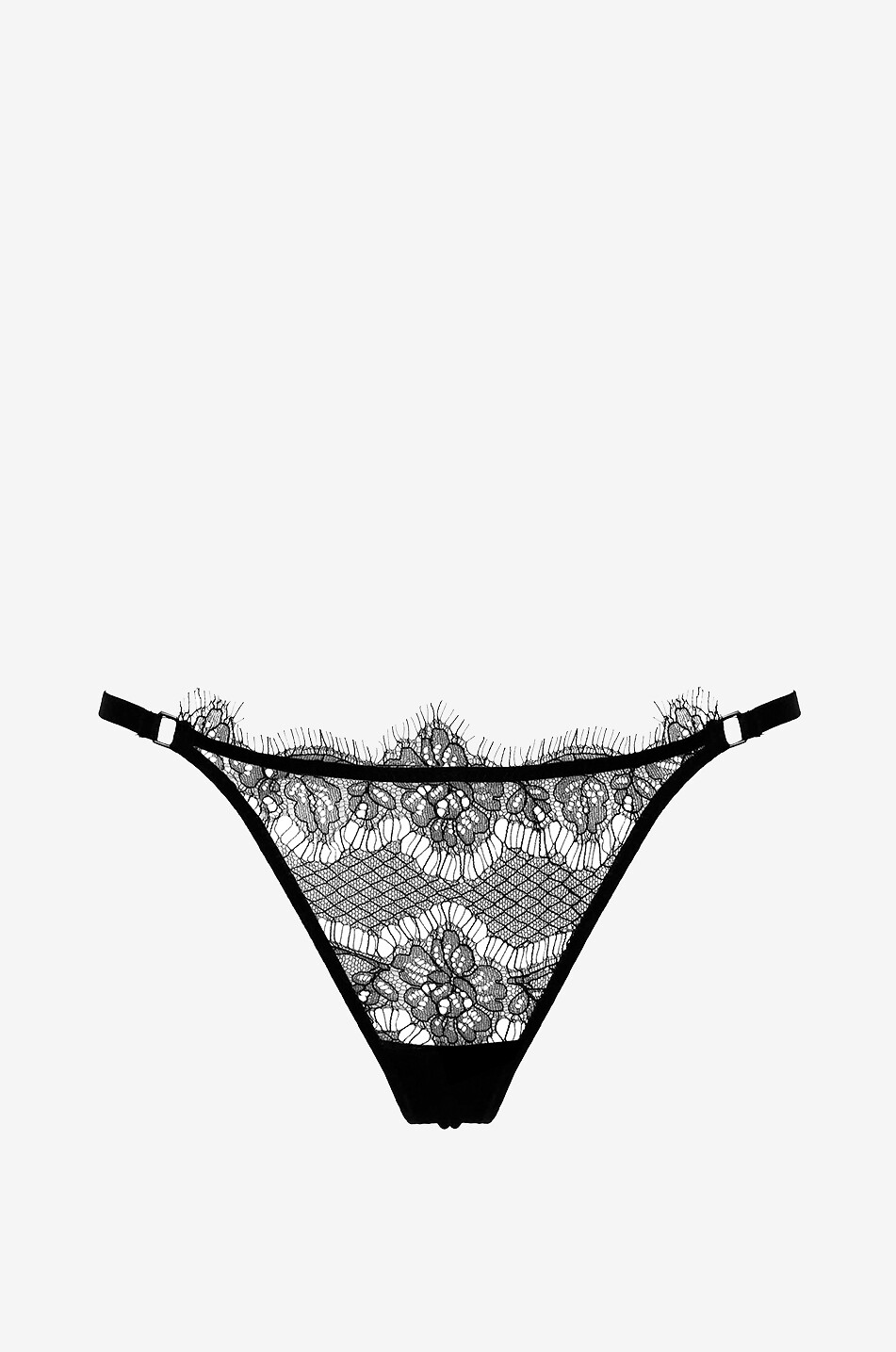 PALOMA CASILE Cassandre lace thong Women BLACK 1