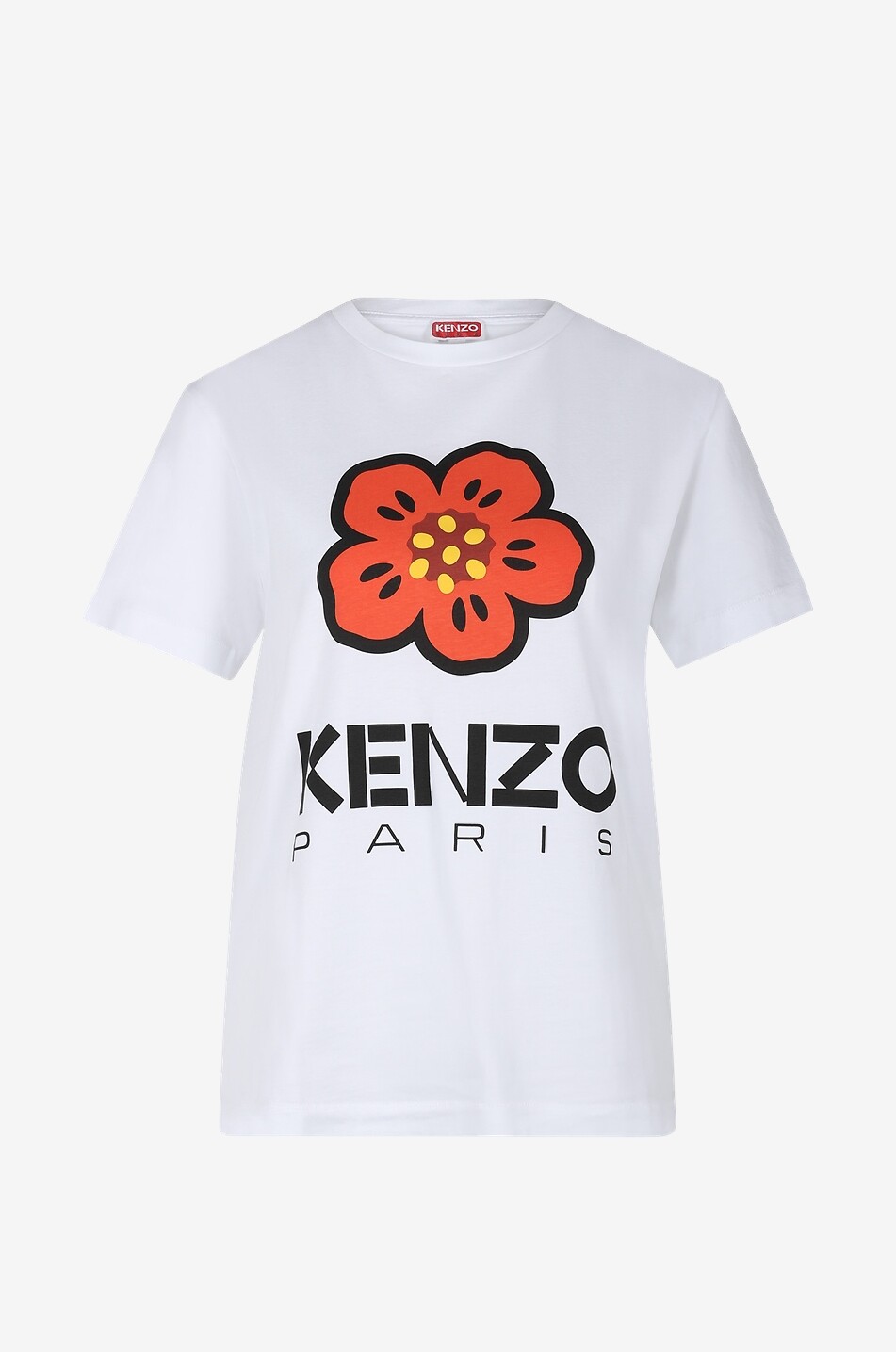 KENZO T-Shirt en coton Boke Flower Femme BLANC 1