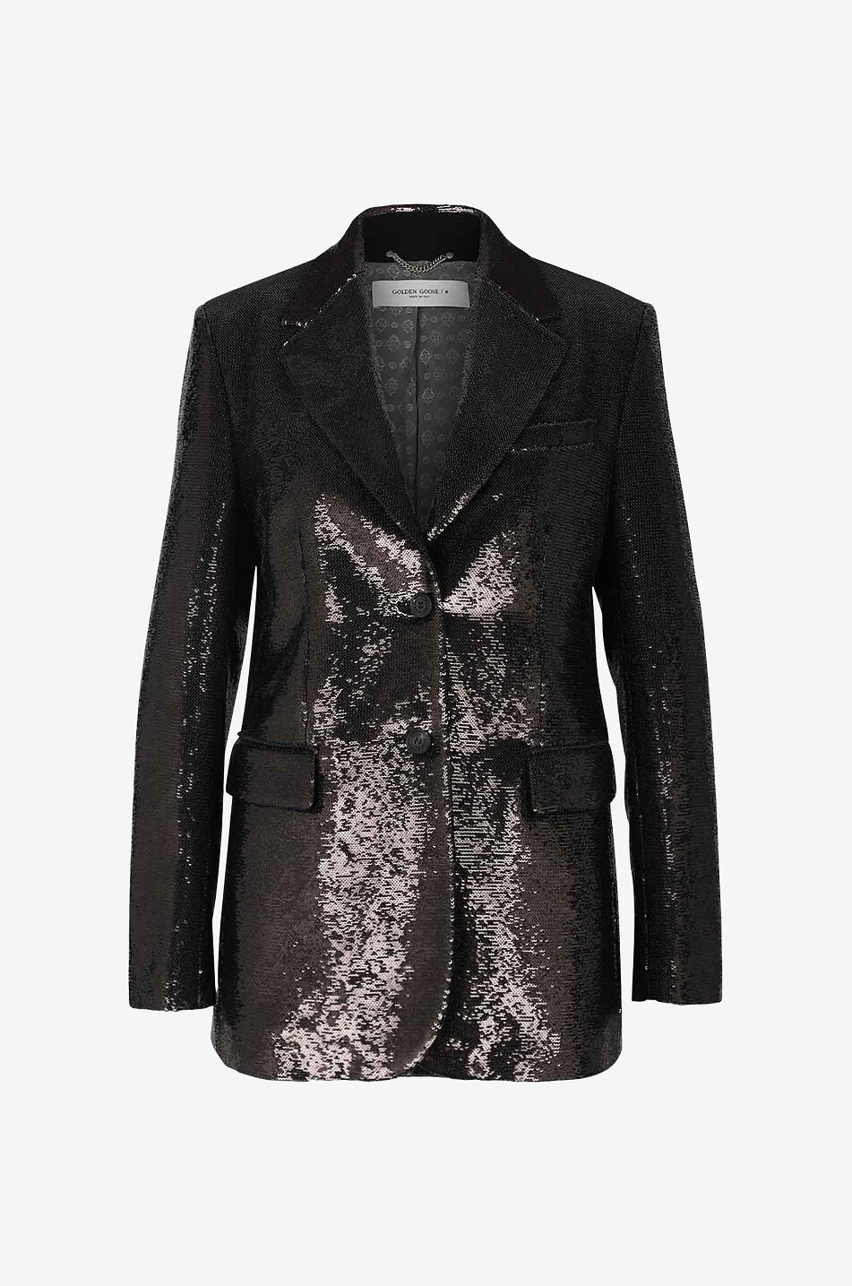 Blazer à sequins droit Ginger