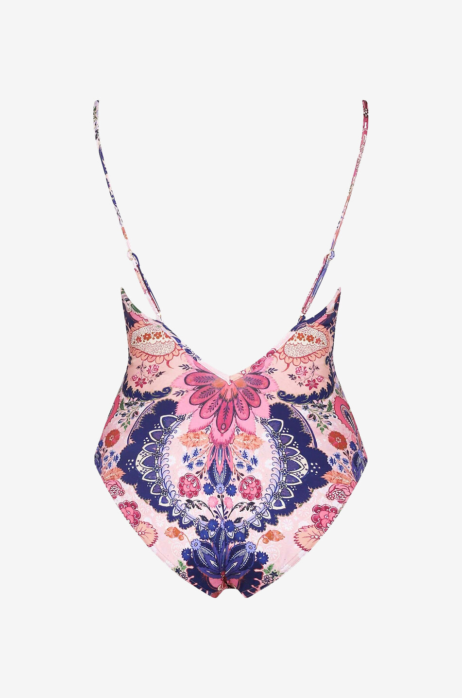 ZIMMERMANN Maillot de bain une-pièce Laurel Ruched Plunge Femme MULTICOLORE 2