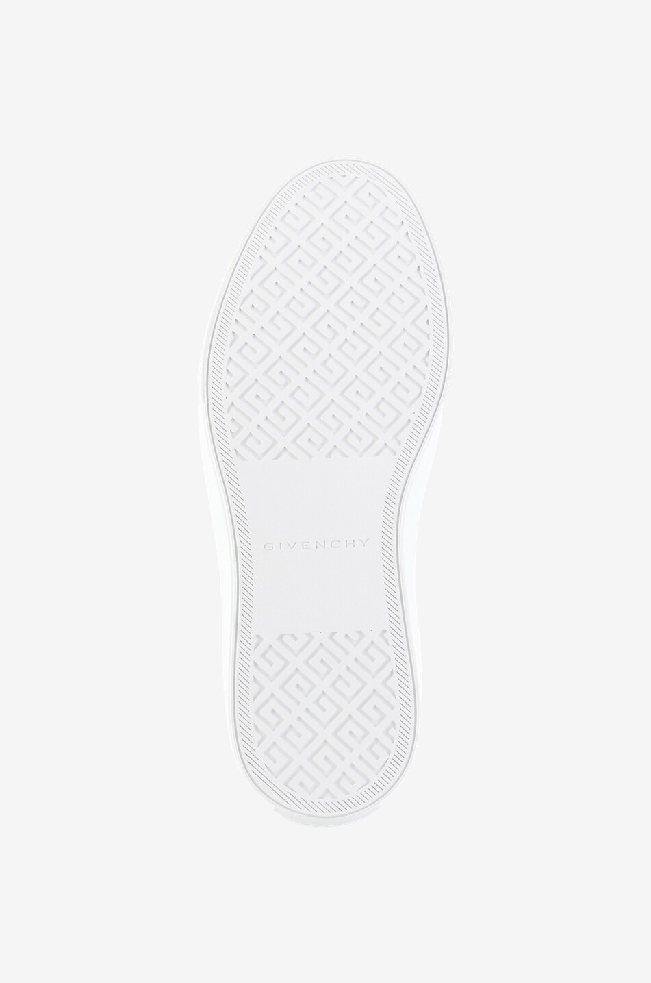 GIVENCHY Niedrige Schnürsneakers aus Glattleder City Sport Damen WEISS 7