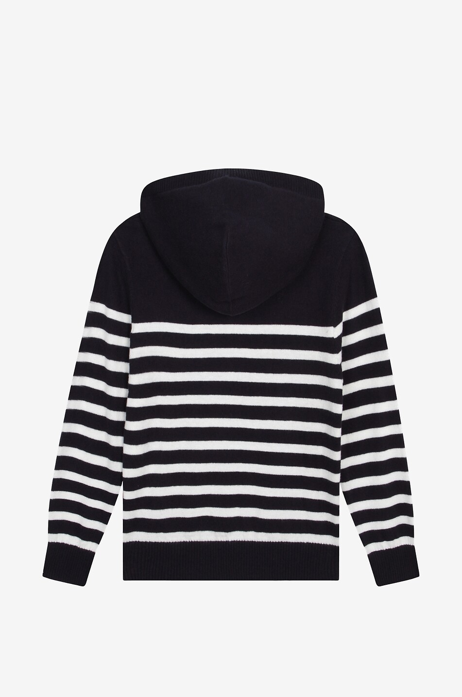 Pull rayé garçon à capuche