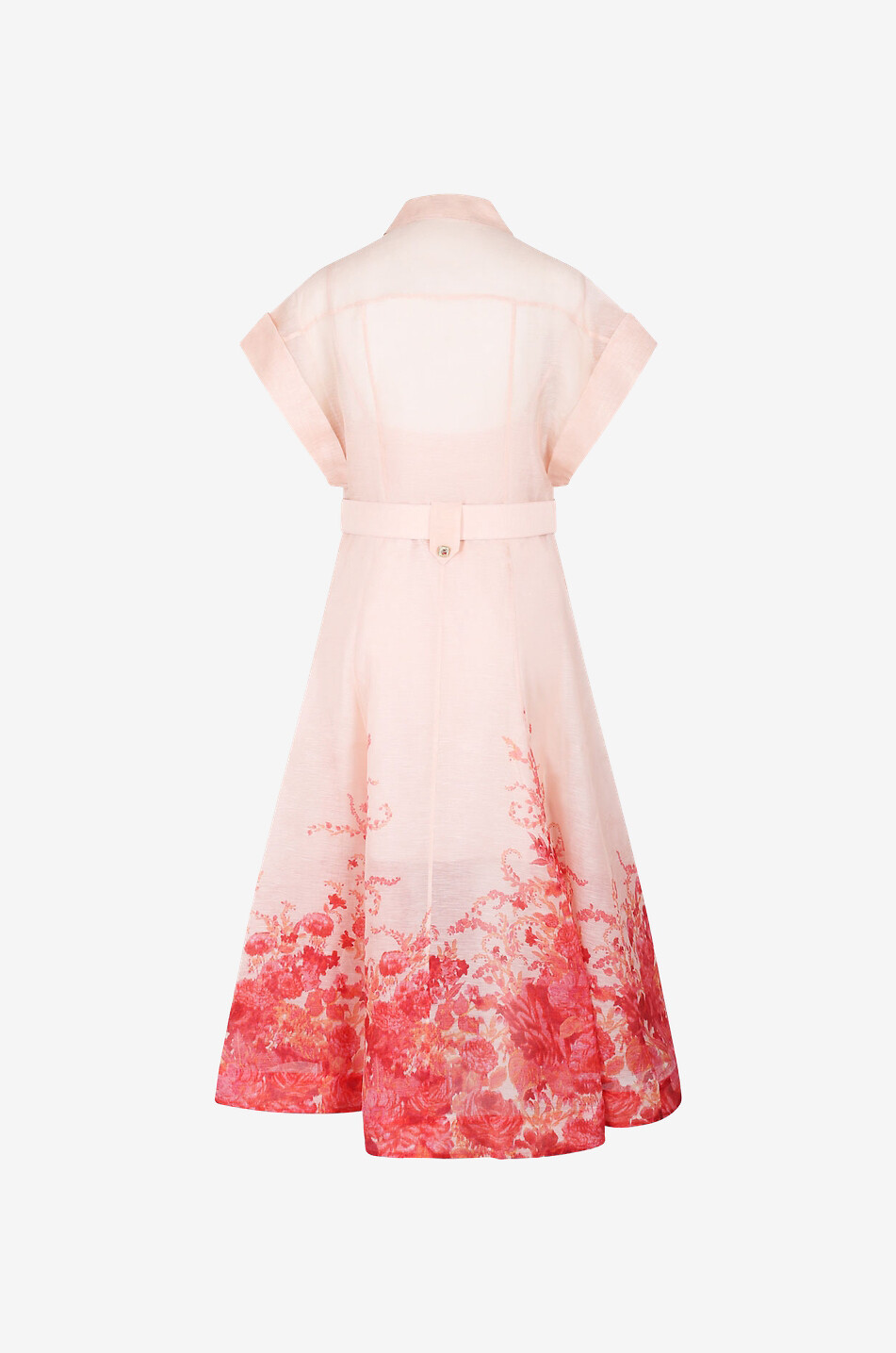 ZIMMERMANN Midi-Hemdkleid aus geblümtem Organza High Tide Damen BUNT 2