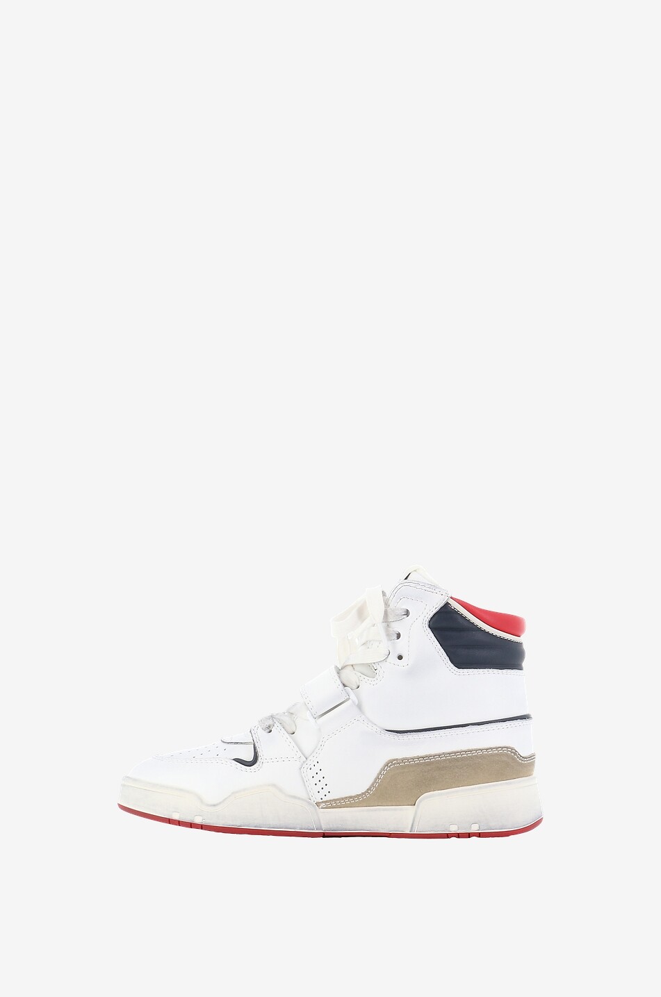 Baskets montantes en cuir et daim Alsee