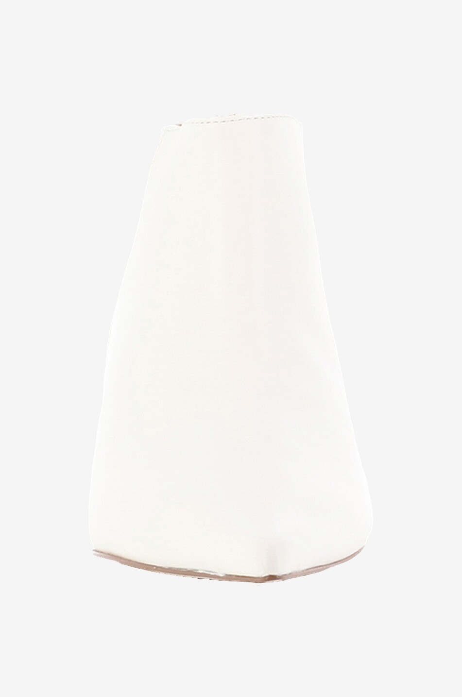 Bottines à talon en cuir lisse Soft Pointy Crop 50