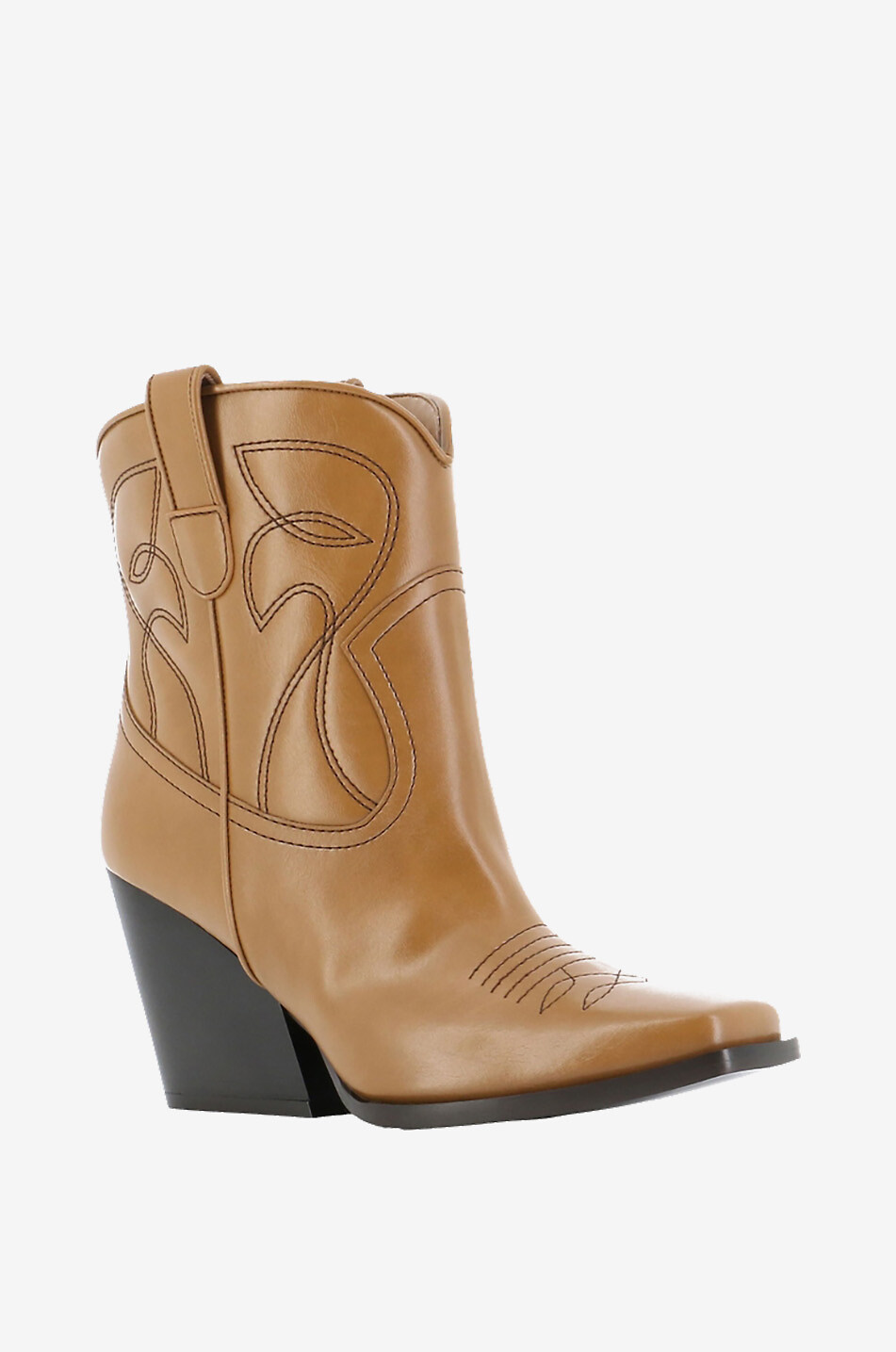 Cloudy 85 faux leather cowboy booties