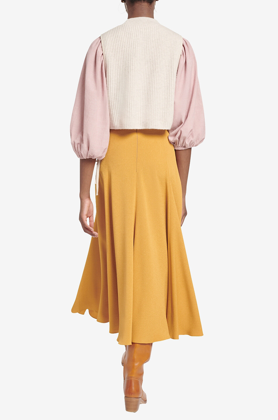 Jupe midi Anaelle
