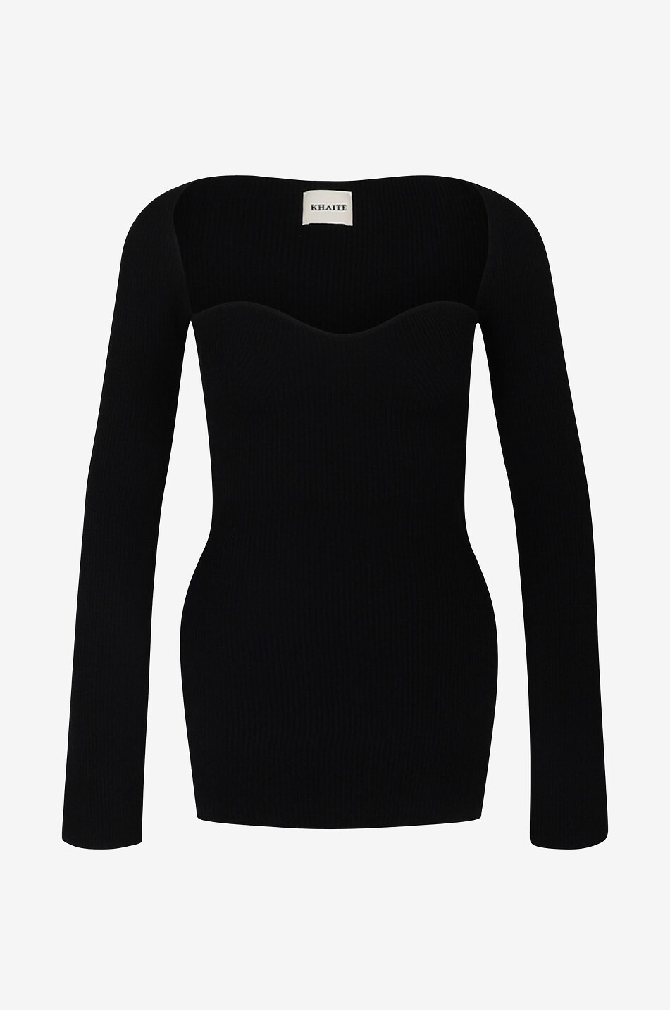 Figurbetontes Rippstrick-Top The Maddy