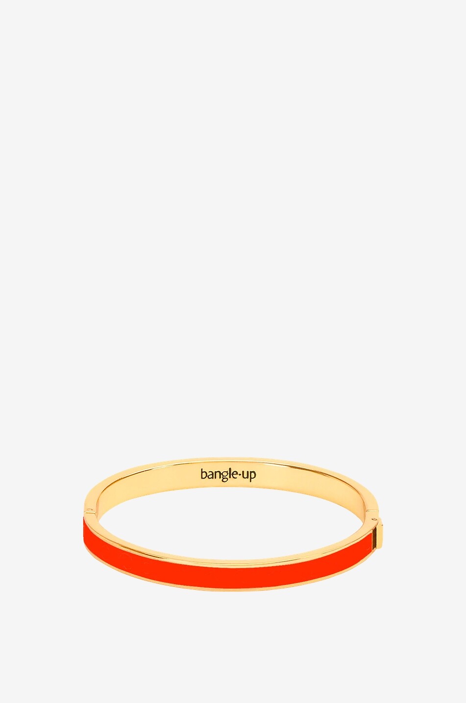 Bangle 0.7 enamelled closed bangle - BANGLE UP - ORANGE - Bongénie