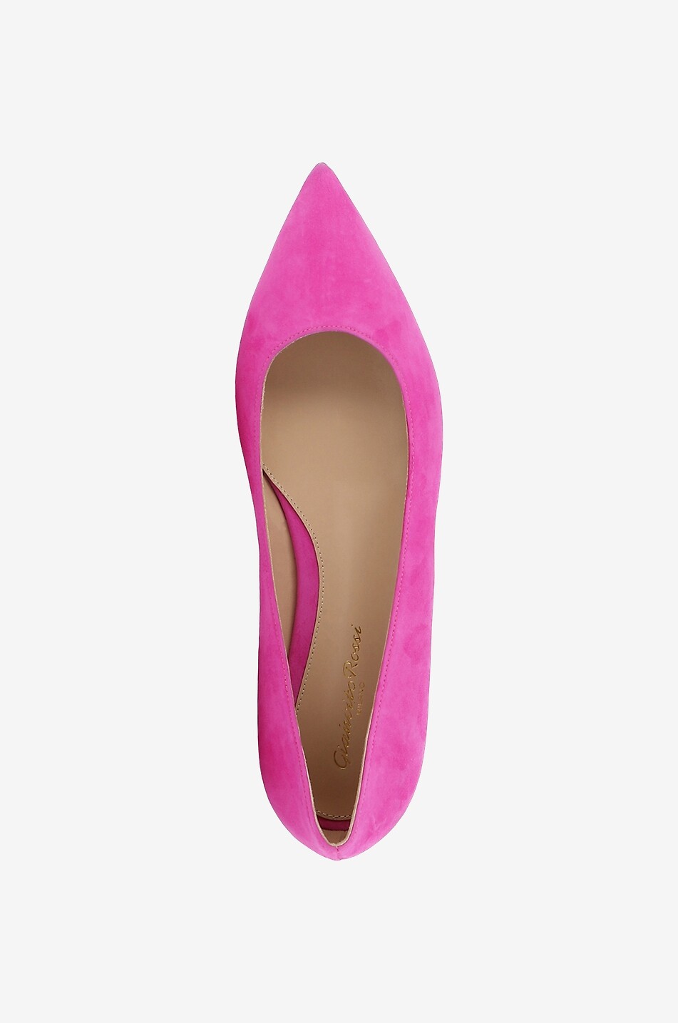 Spitze Ballerinas aus Wildleder Gianvito