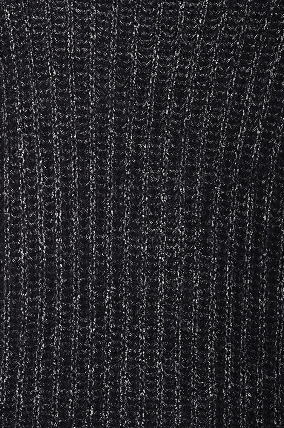 FABIANA FILIPPI Cardigan raccourci ample en maille côtelée duveteuse Femme BLEU FONCE 3
