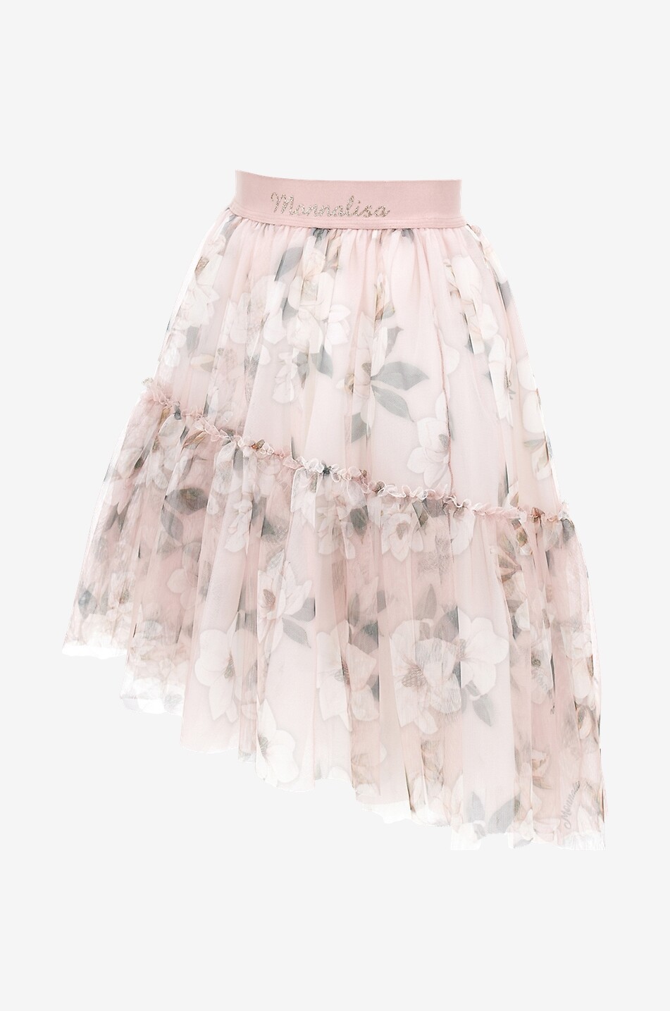 MONNALISA Mädchen-Tüllrock  mit Print Baby ROSA 4