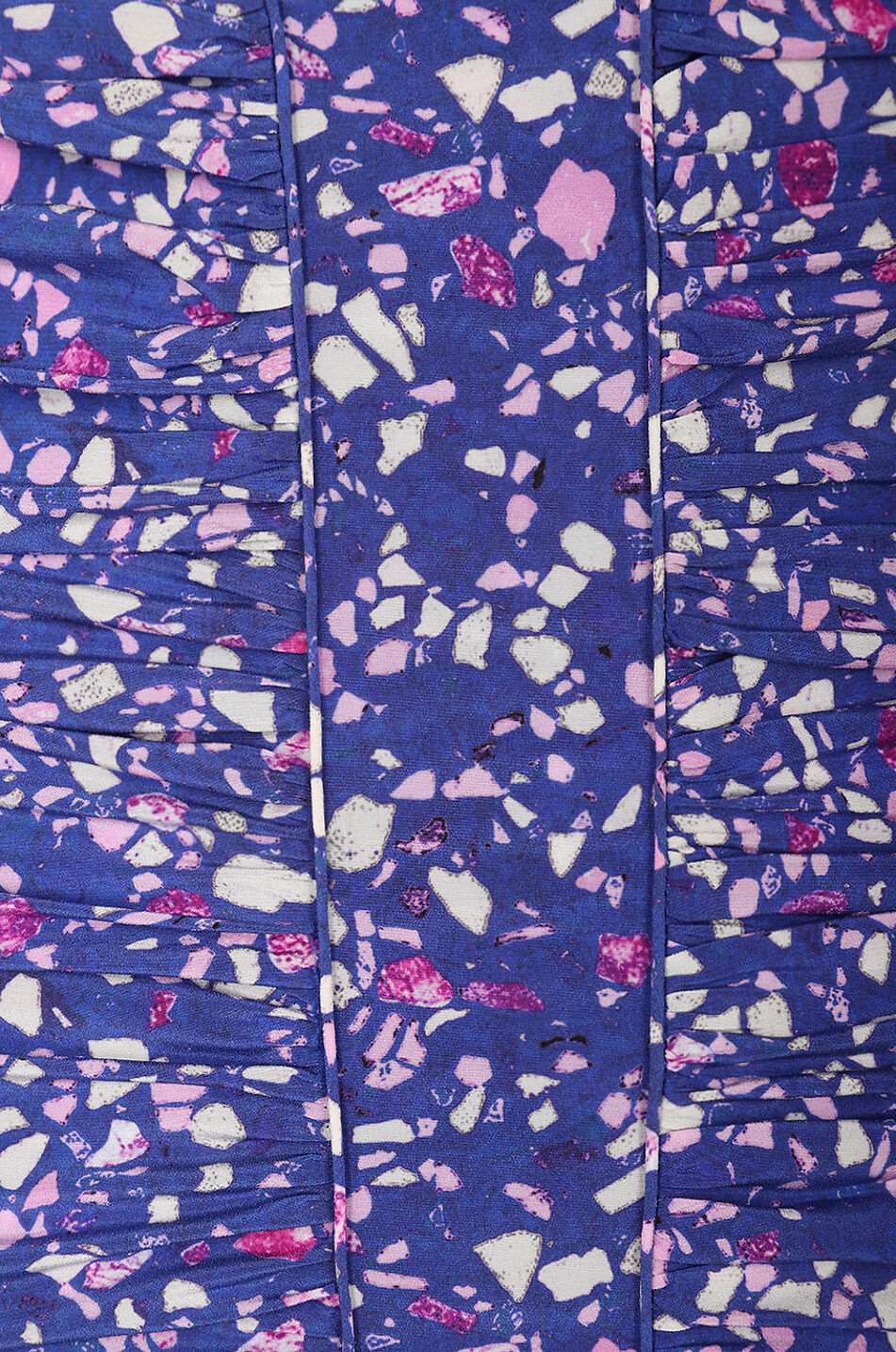 Milendi printed silk mini skirt