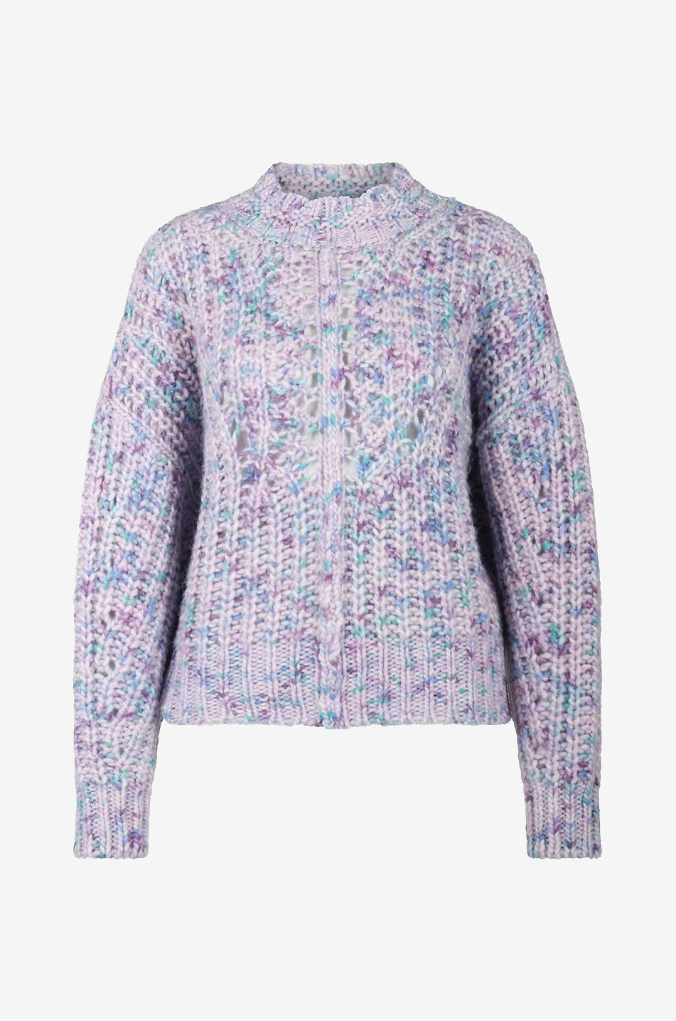 MARANT ETOILE Lochstrickpullover aus Wolle und Alpaka Jallen Damen BUNT 1