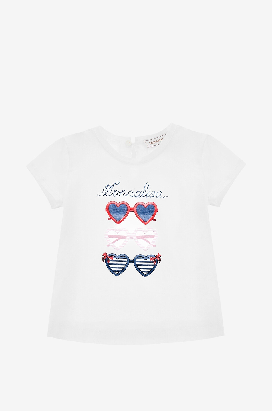 Mädchen-T-Shirt mit Print Sunglasses