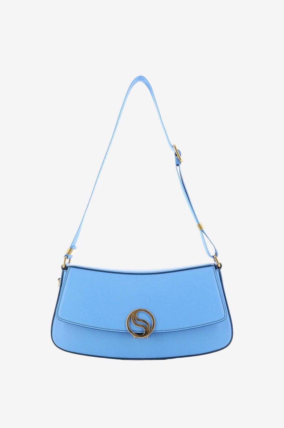S-Wave faux leather shoulder bag