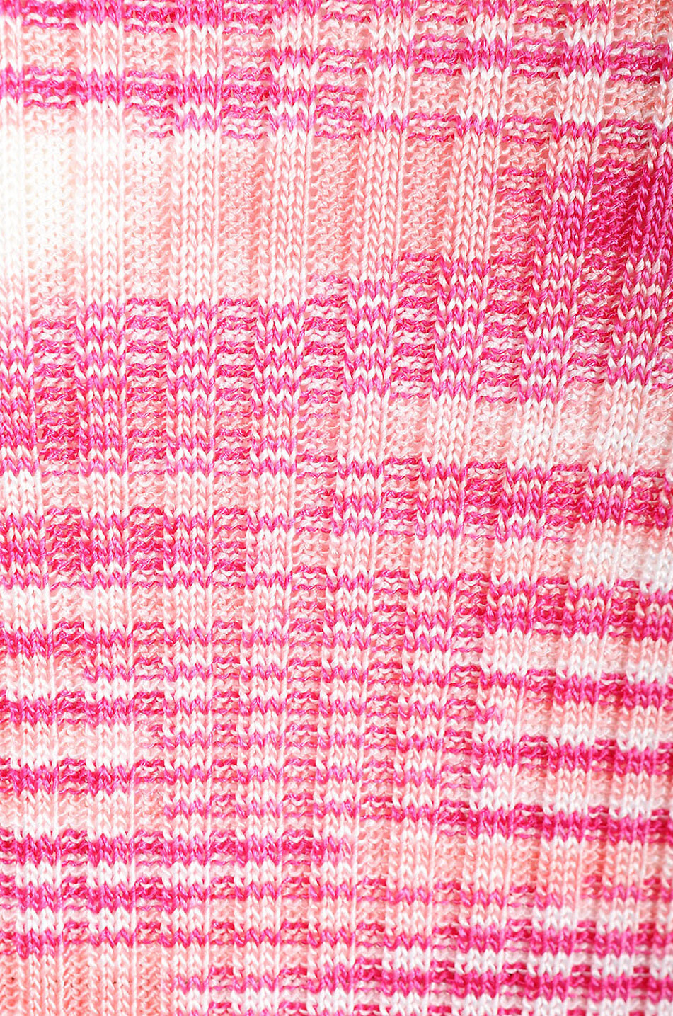 Débardeur en maille côtelée à motif