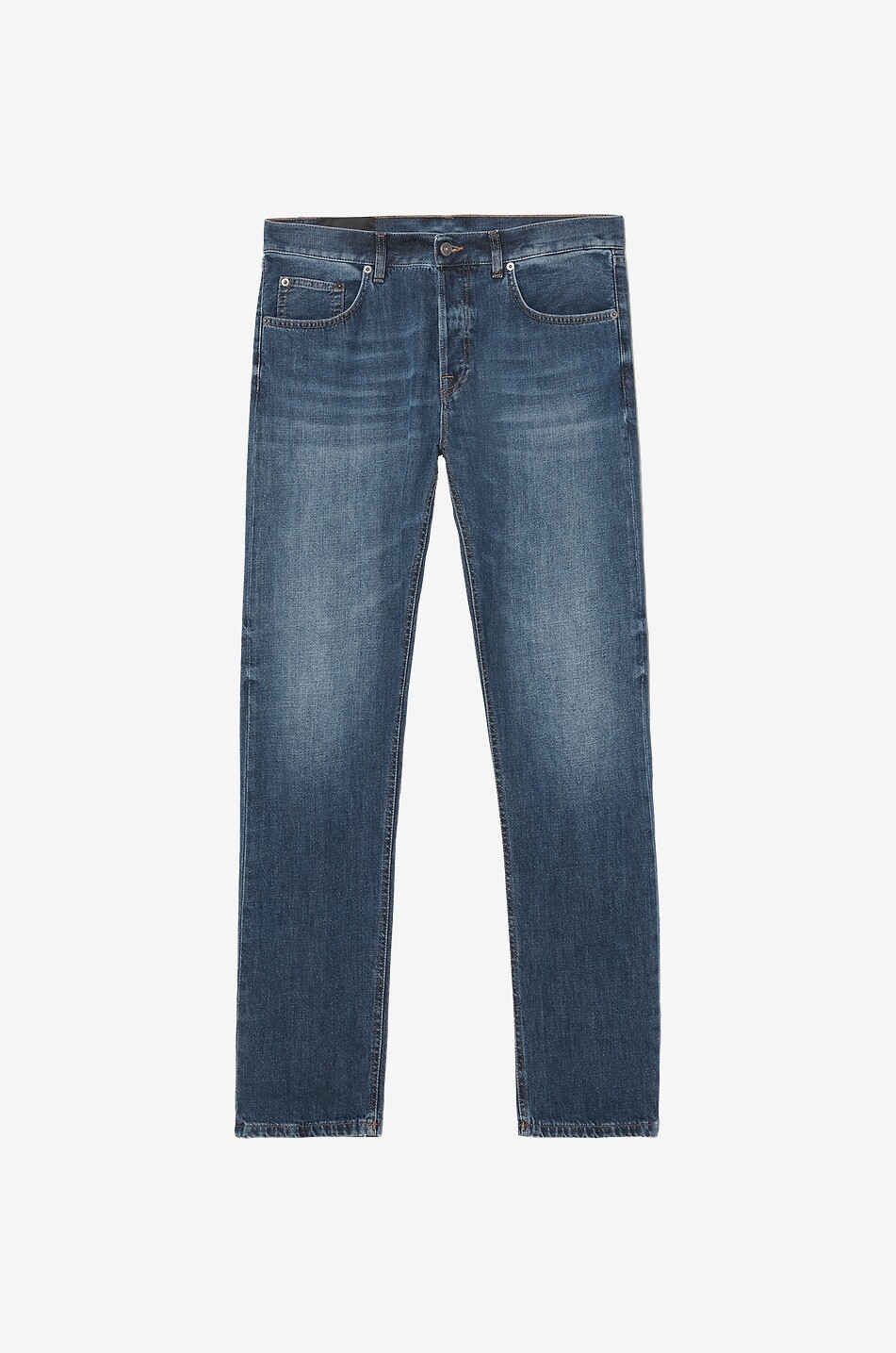 Ausgewaschene Slim-Jeans Icon