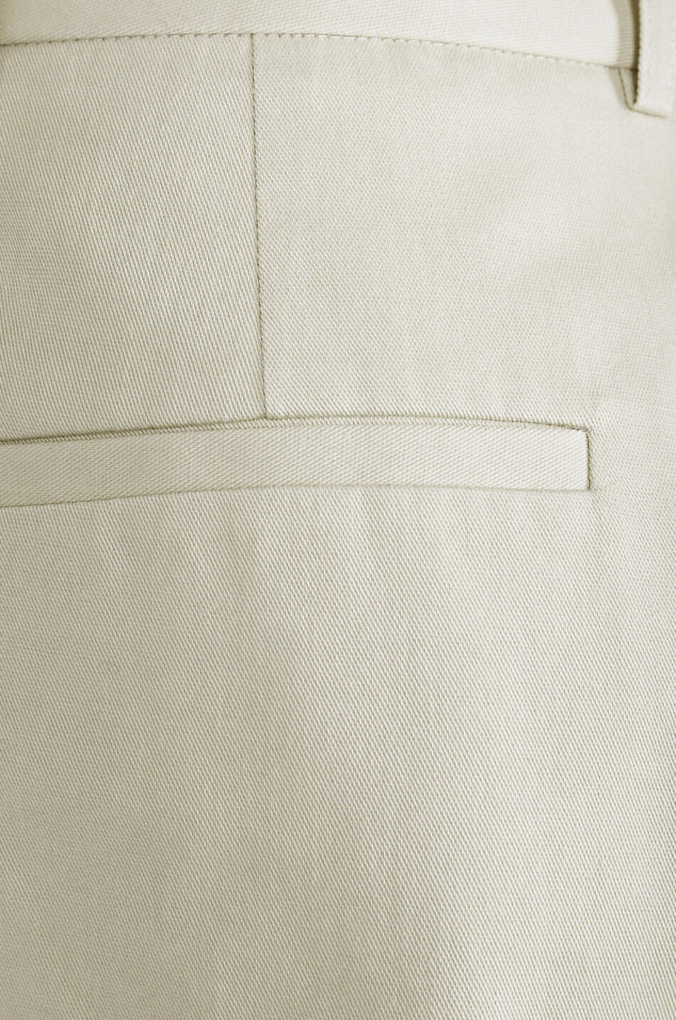 Karottenhose aus Baumwolltuch