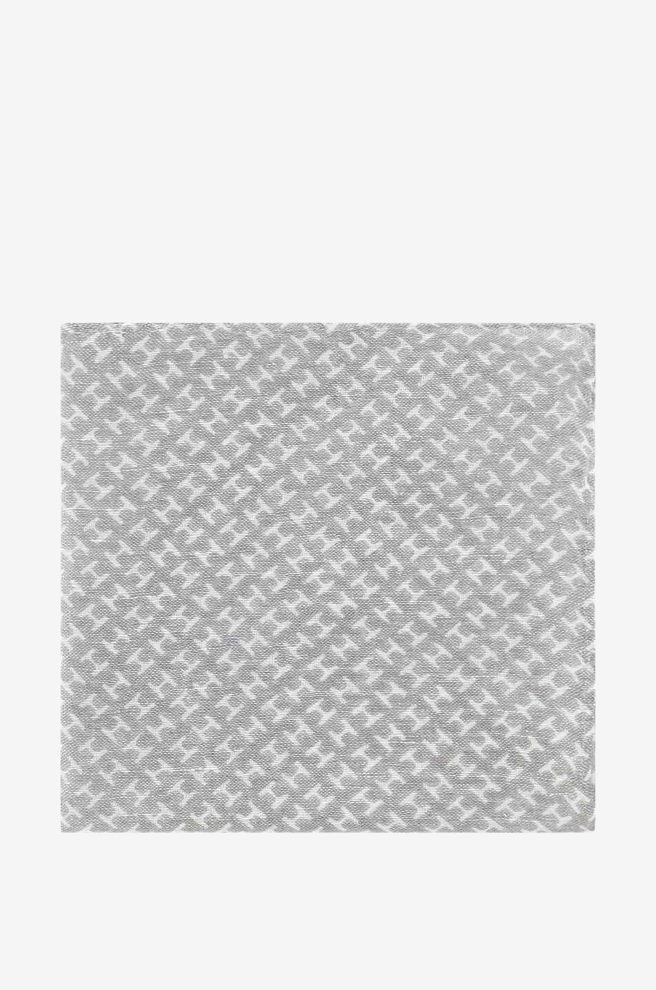 Bade wool and linen pocket square