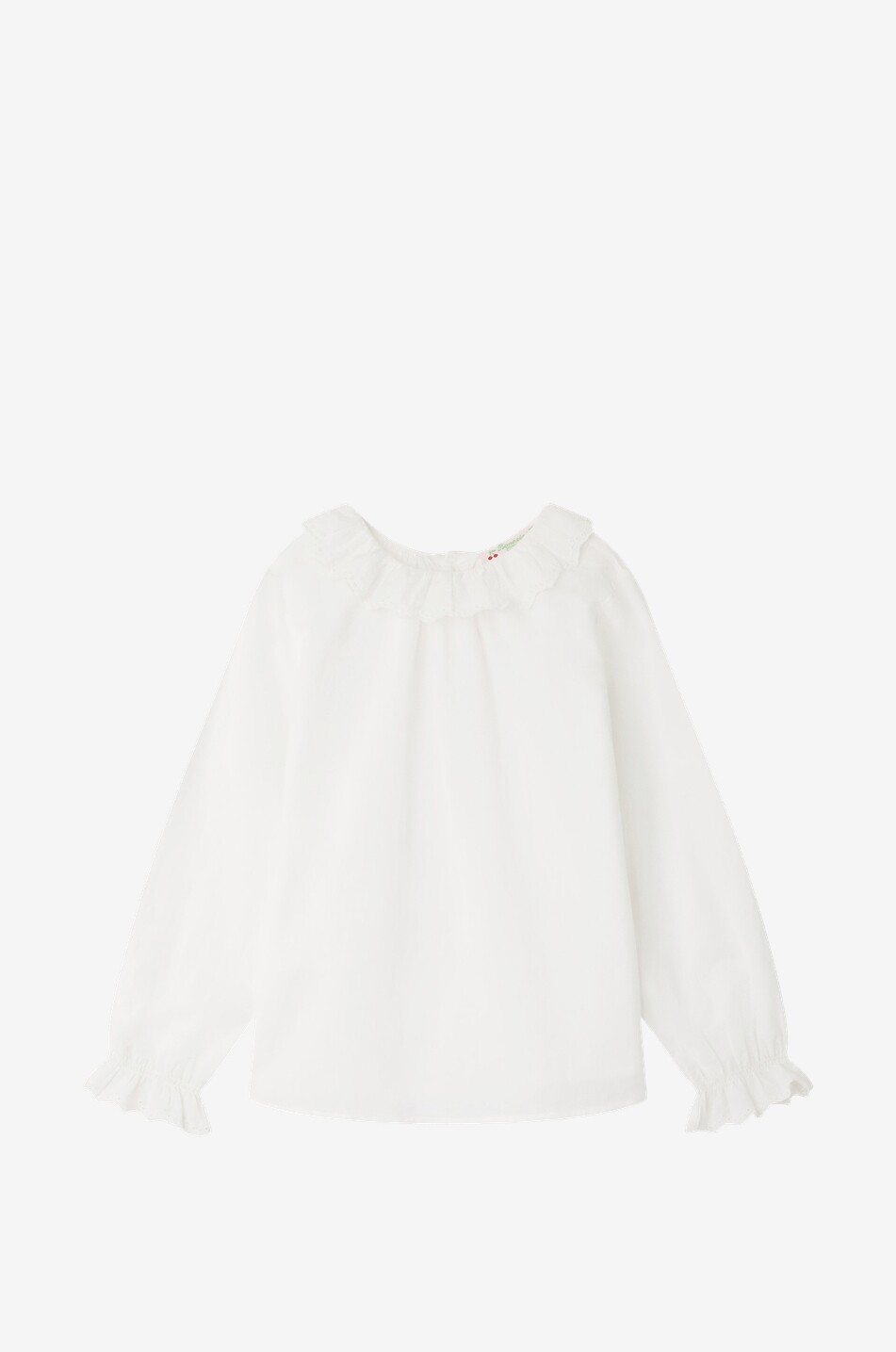 Langärmelige Mädchen-Bluse aus Baumwolle Jaya