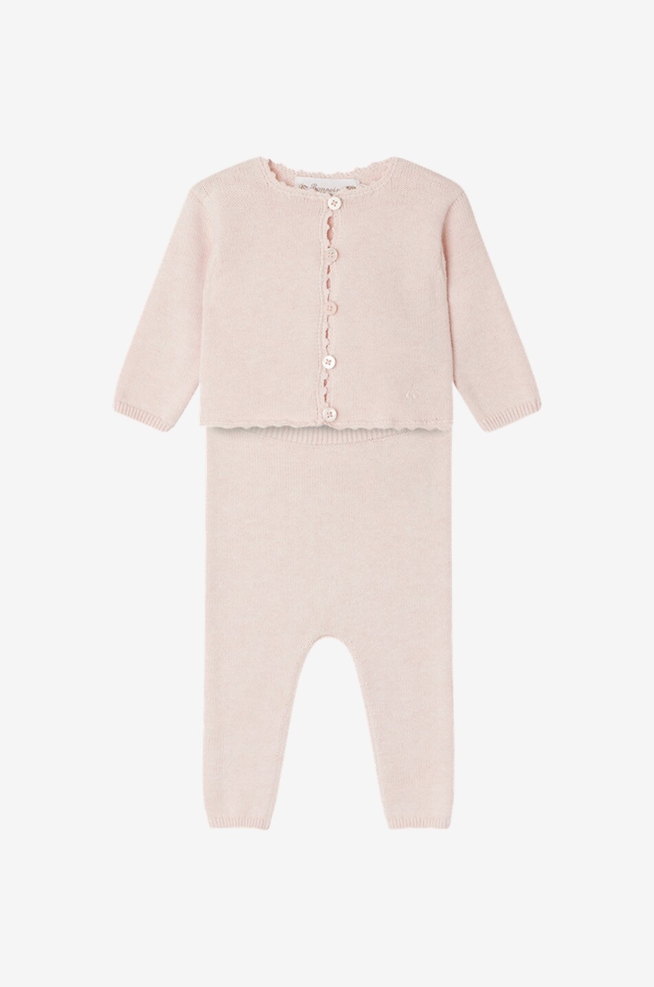 Angelou trouser and cardigan baby set