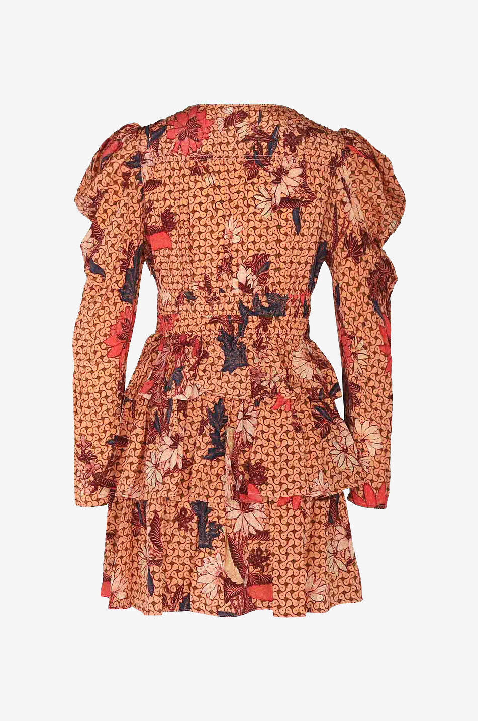 Robe courte en soie Oni