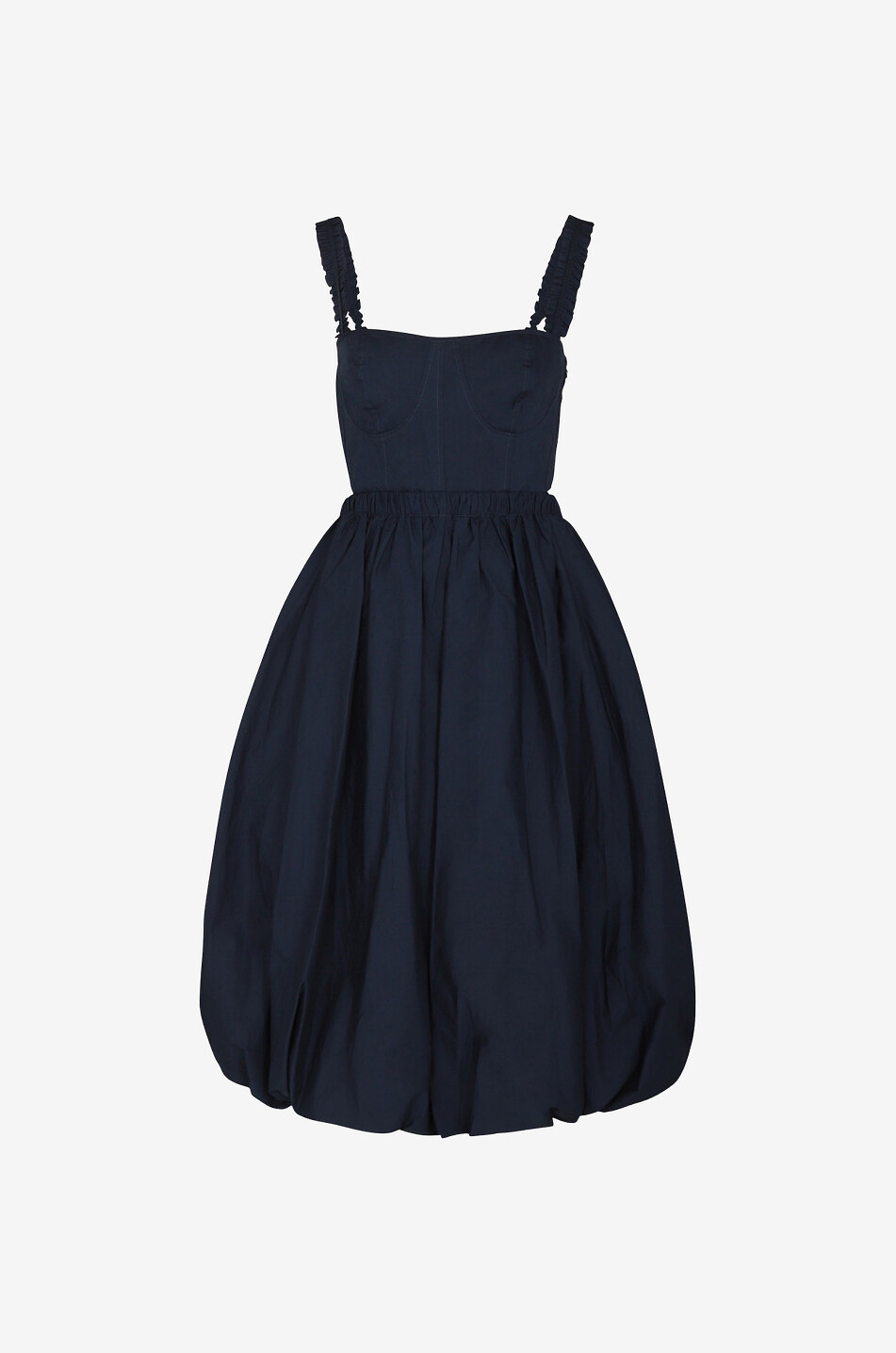 Olympia mid-length cotton dress