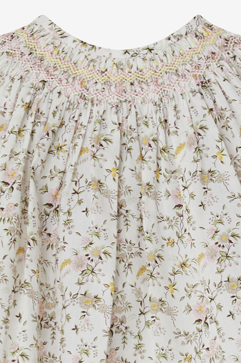 Langärmelige Baby-Bluse aus Baumwolle Griotte