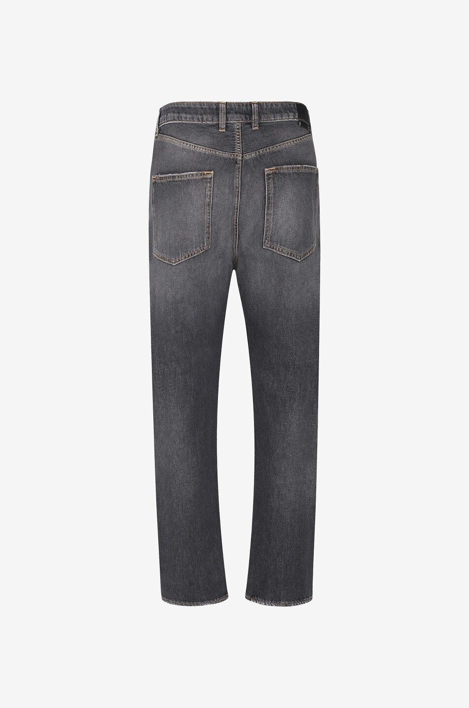 GOLDEN GOOSE Jean slim en coton Journey Happy Medium Washed Homme NOIR 2