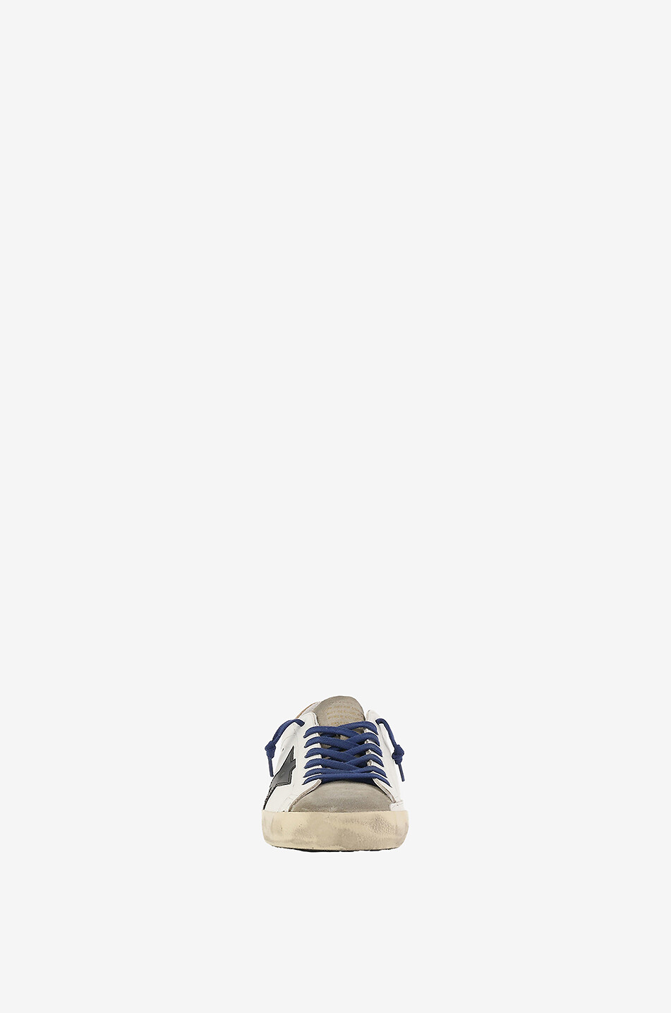 GOLDEN GOOSE Super-Star Classic leather and suede sneakers with lizard detail Men MULTI COLOURED 1 2